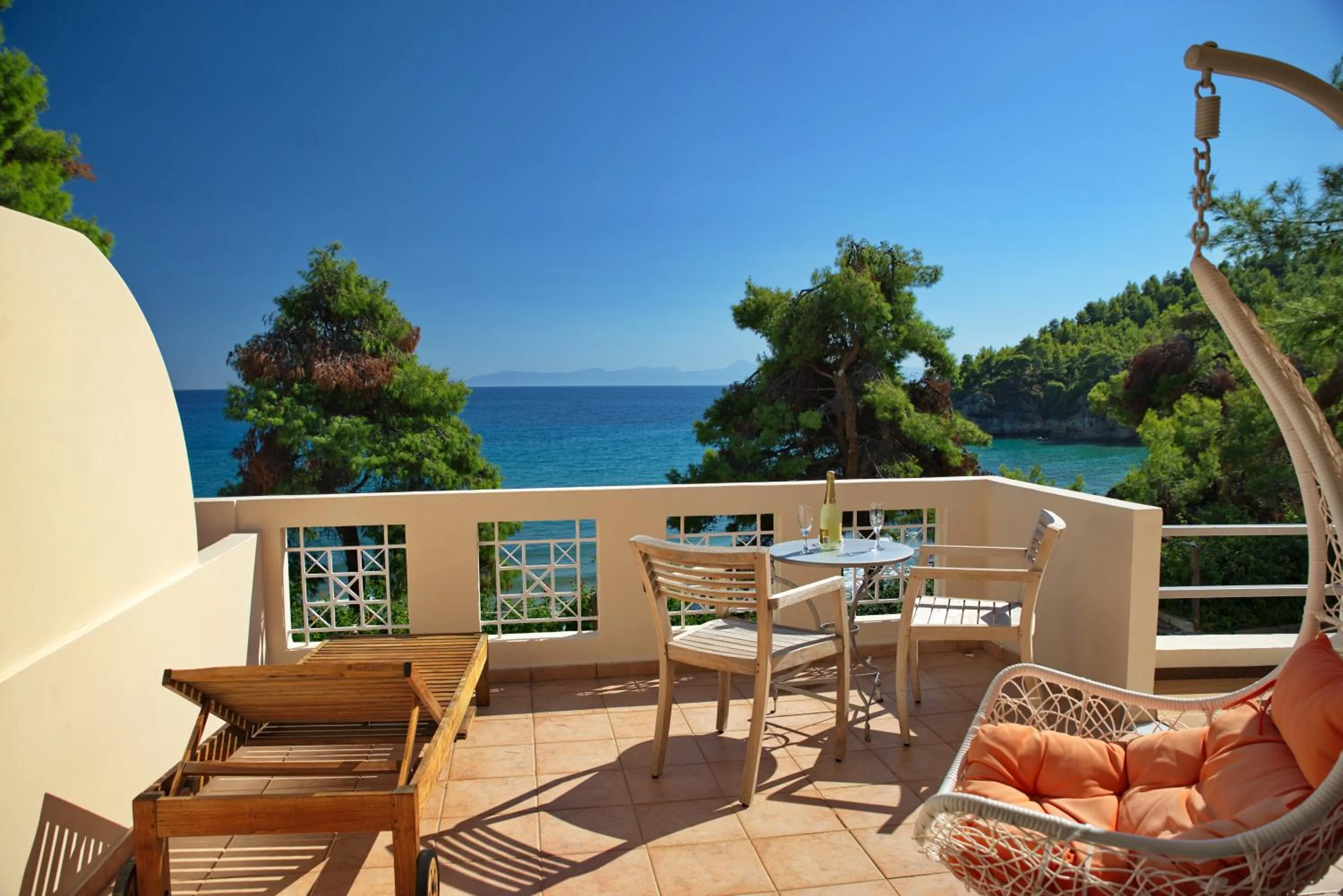 Balcony/Terrace in Alonissos Beach Bungalows And Suites Hotel
