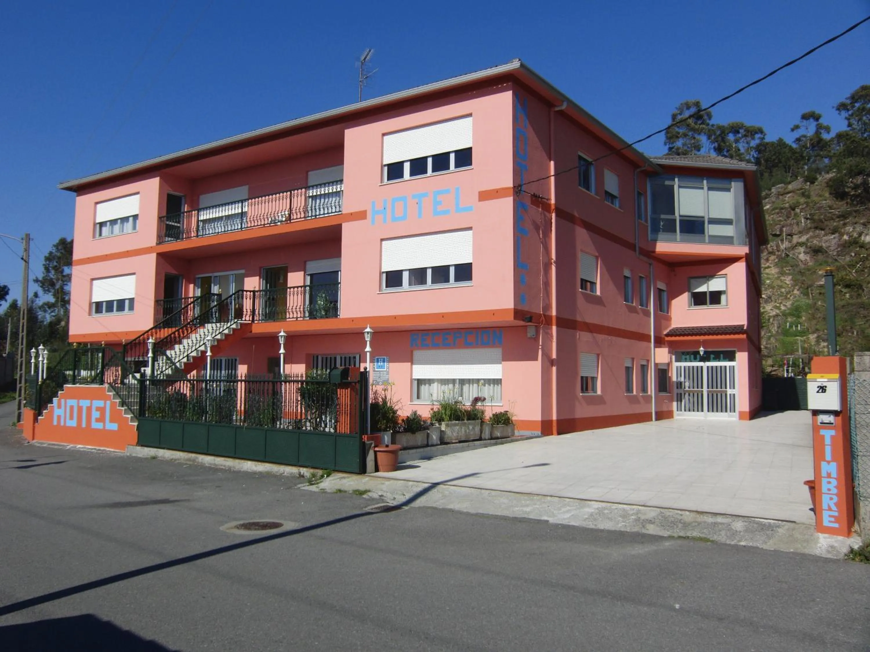 Facade/entrance in Hotel Galicia