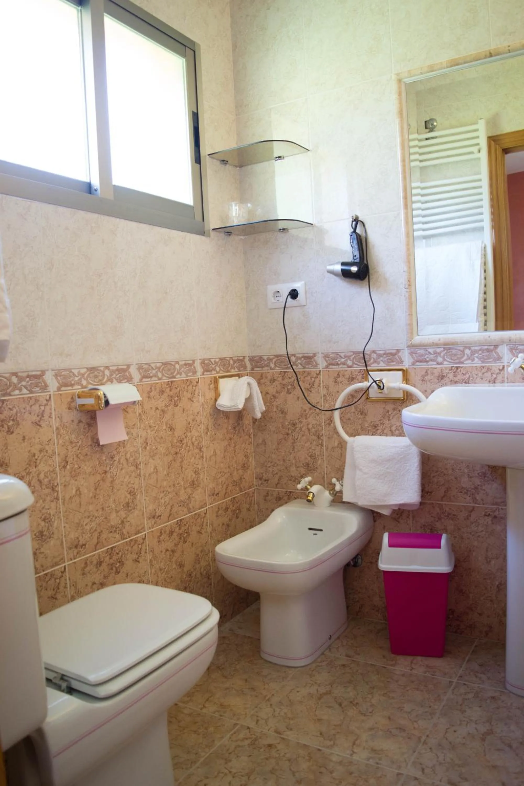 Bathroom in Hotel Galicia