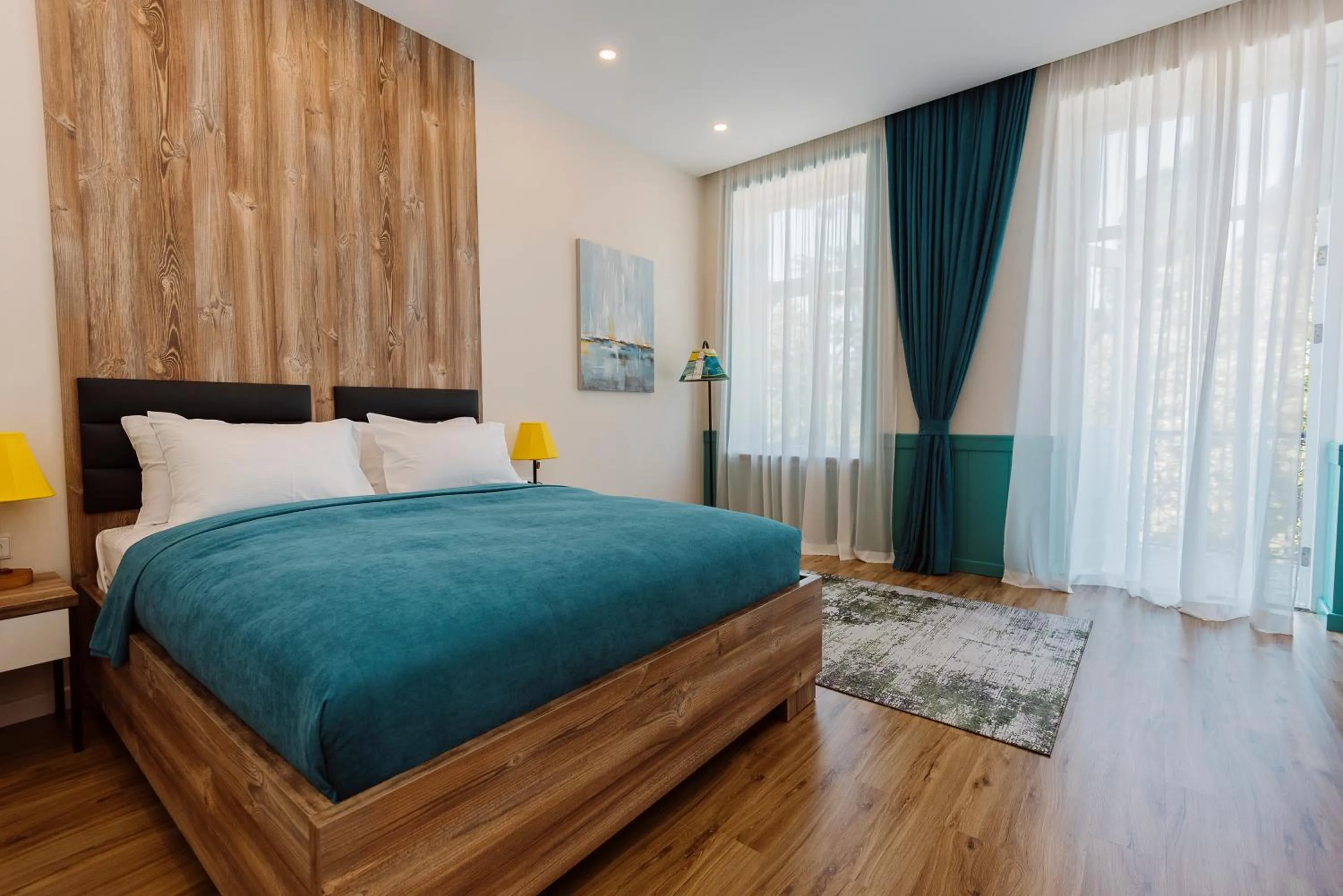 Bed in Boulevard Hotel Batumi