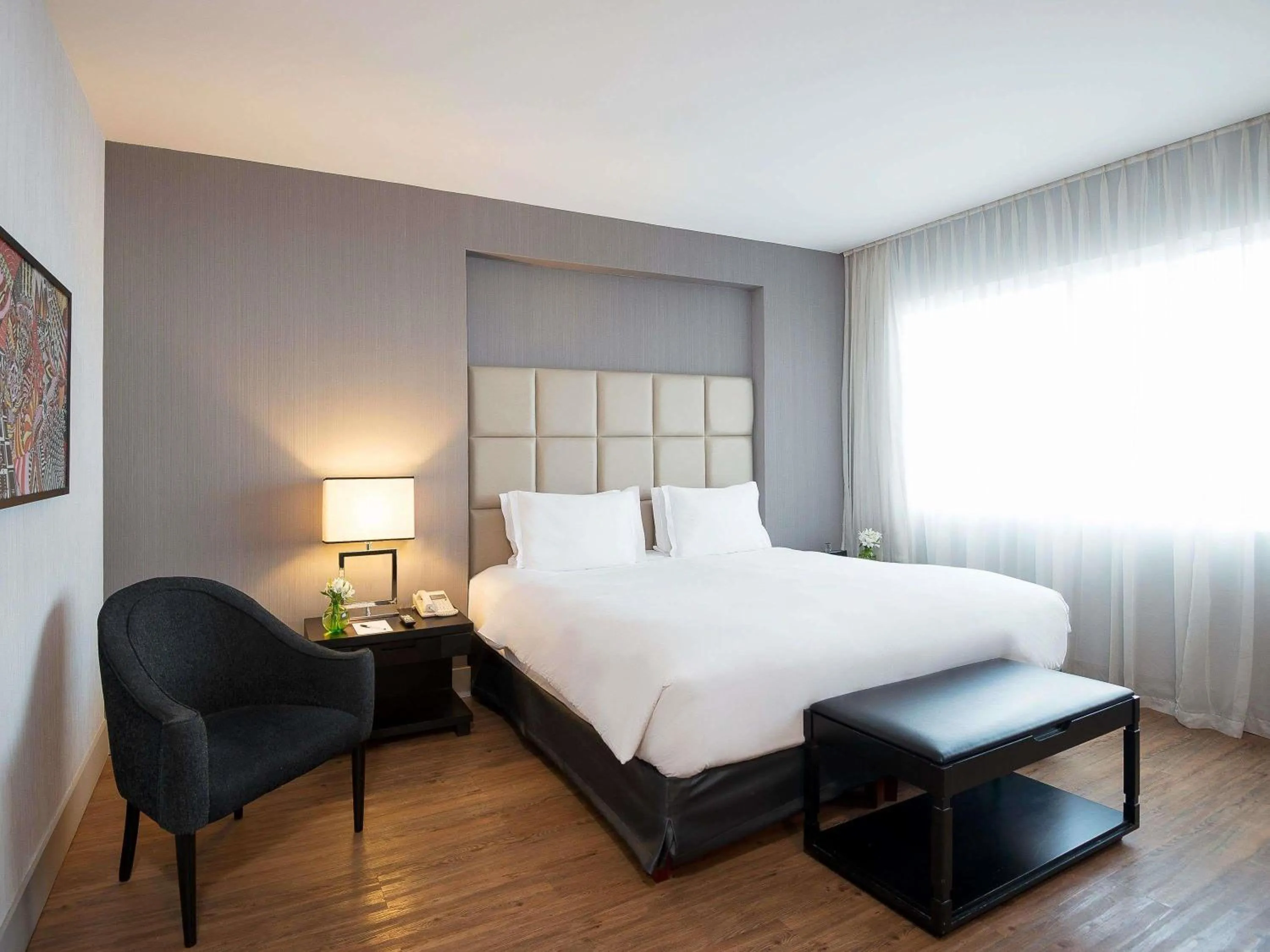 Bedroom, Bed in Pullman Sao Paulo Vila Olimpia