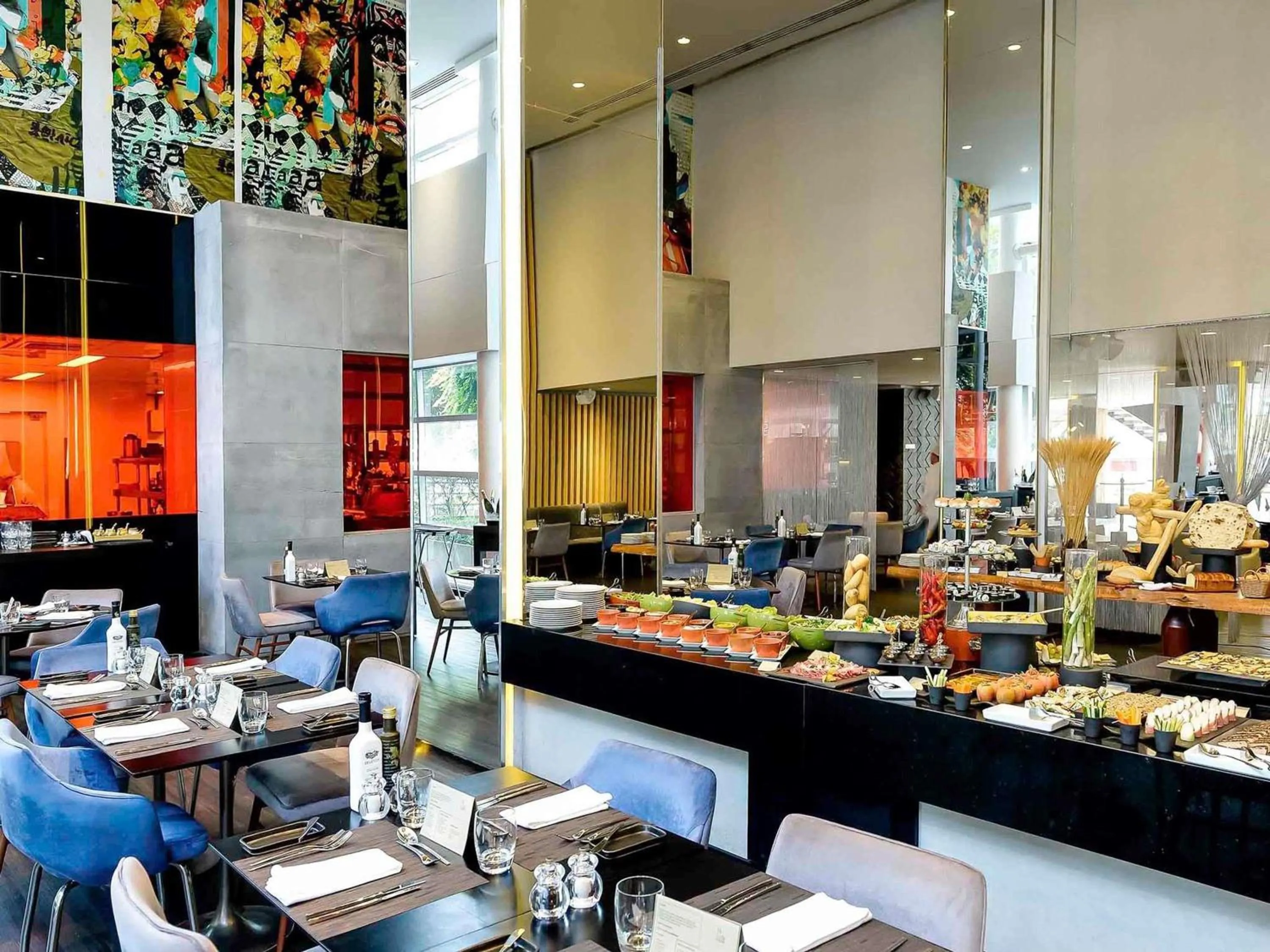 Restaurant/places to eat in Pullman Sao Paulo Vila Olimpia