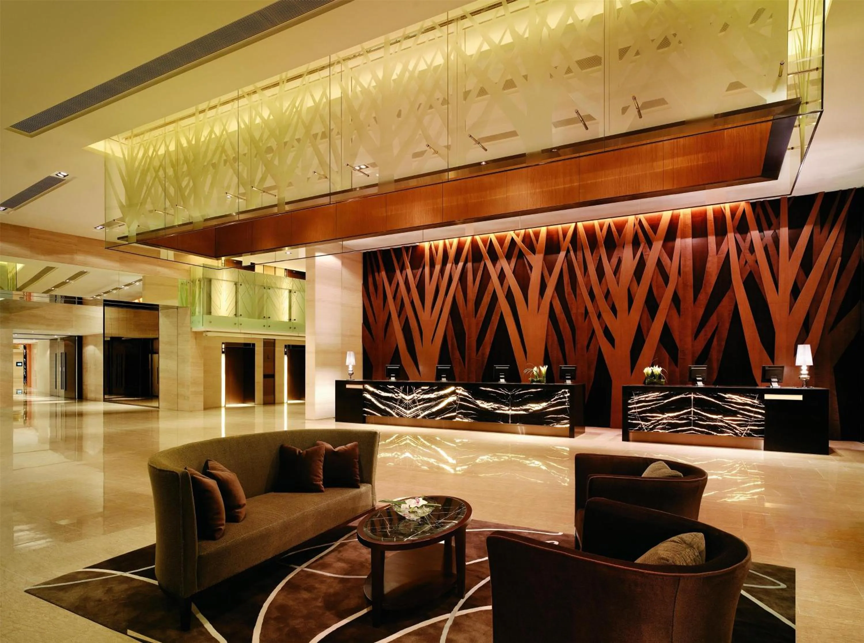 Lobby or reception in Hyatt Regency Hong Kong, Sha Tin