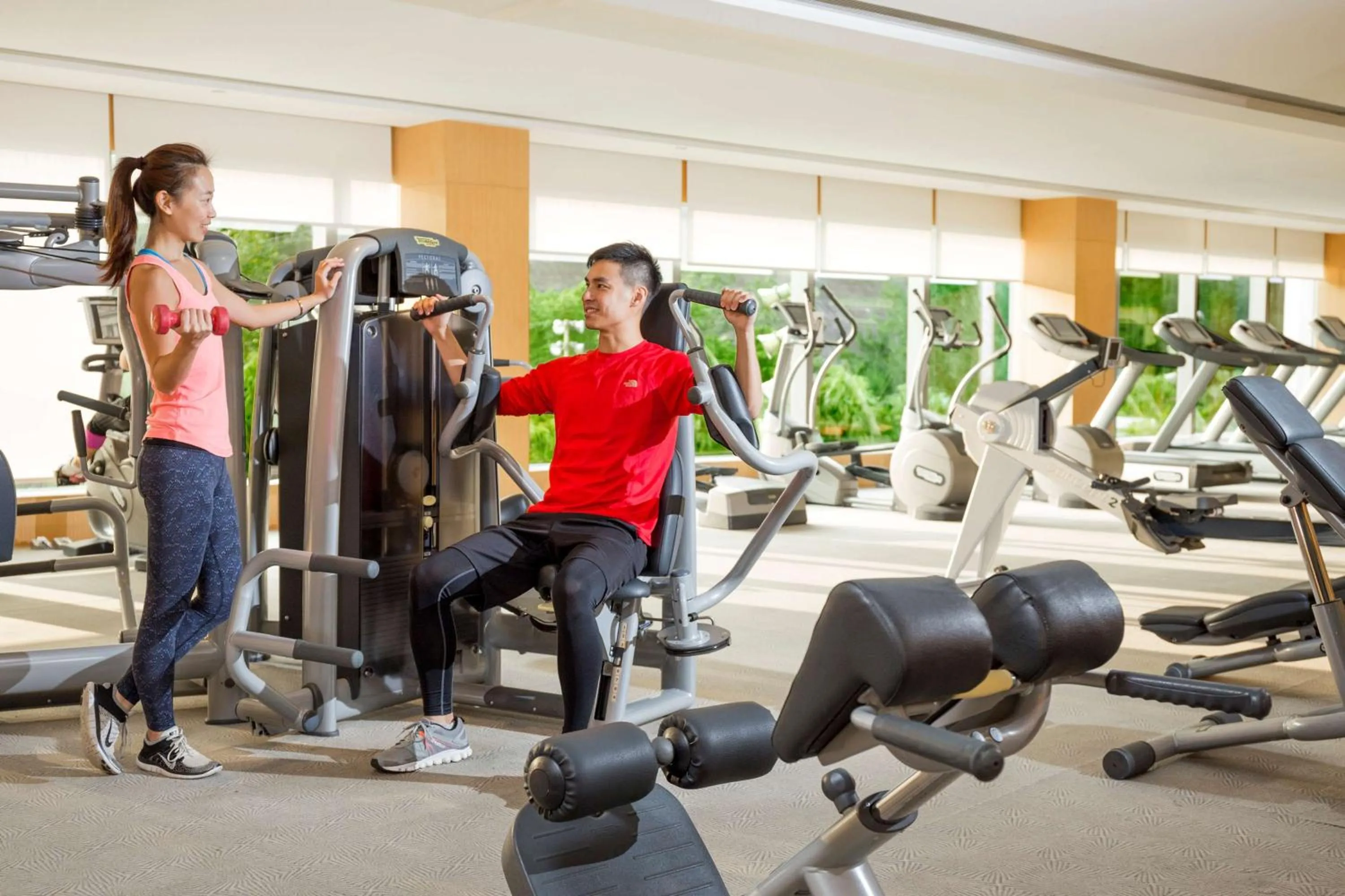 Fitness centre/facilities in Hyatt Regency Hong Kong, Sha Tin