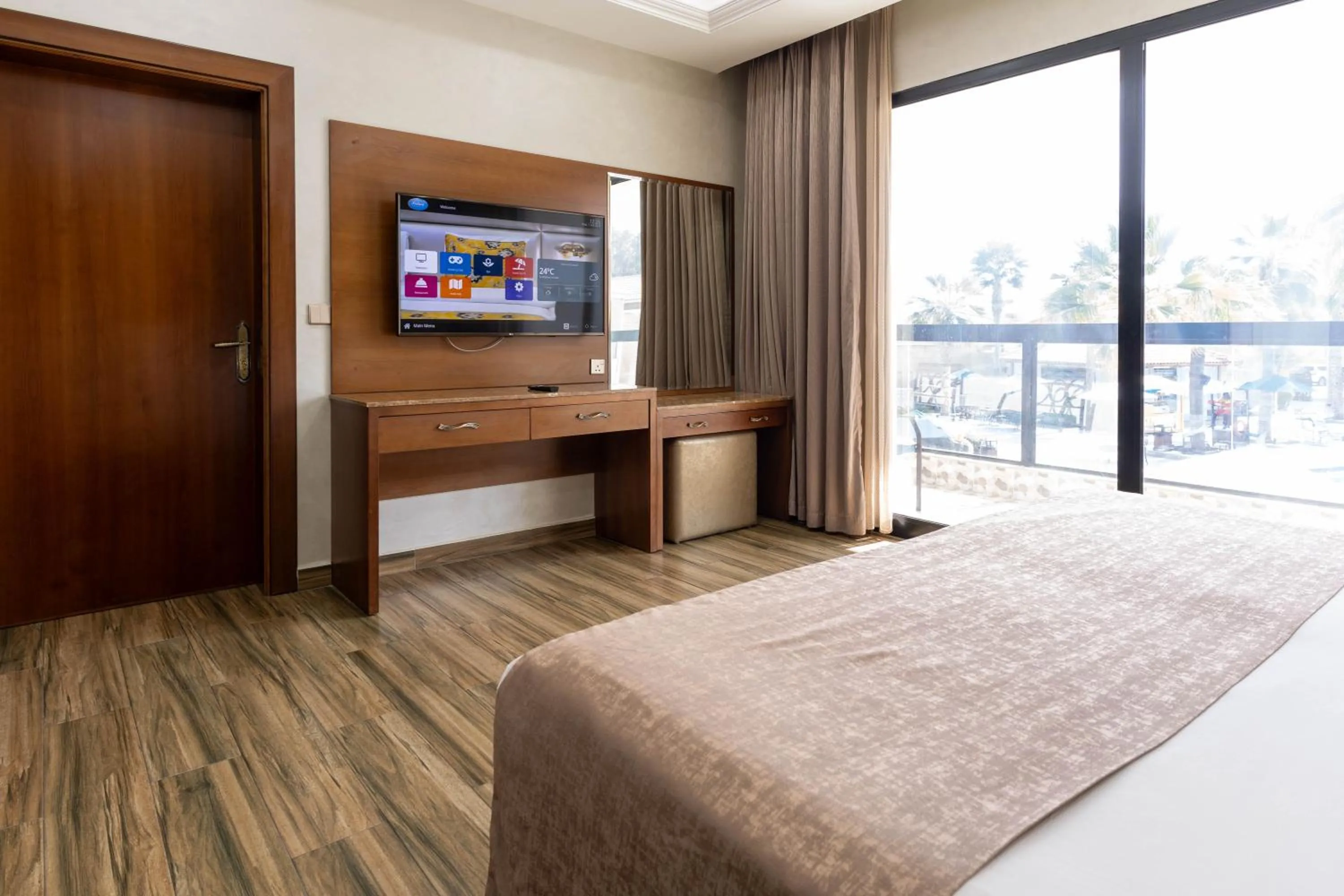 Bedroom, Bed in Palma Beach Resort & Spa