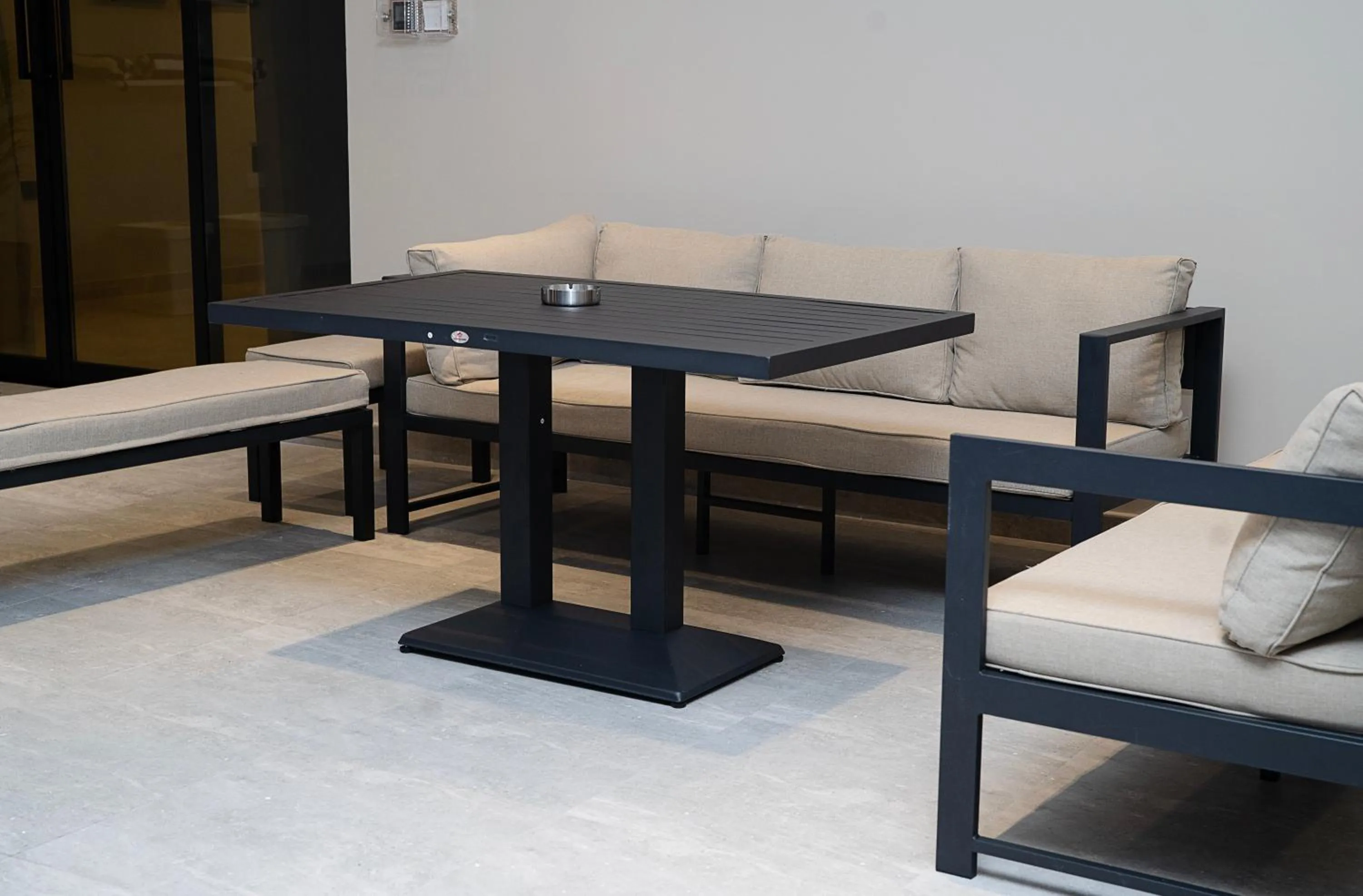 Seating area, Bed in Palma Beach Resort & Spa