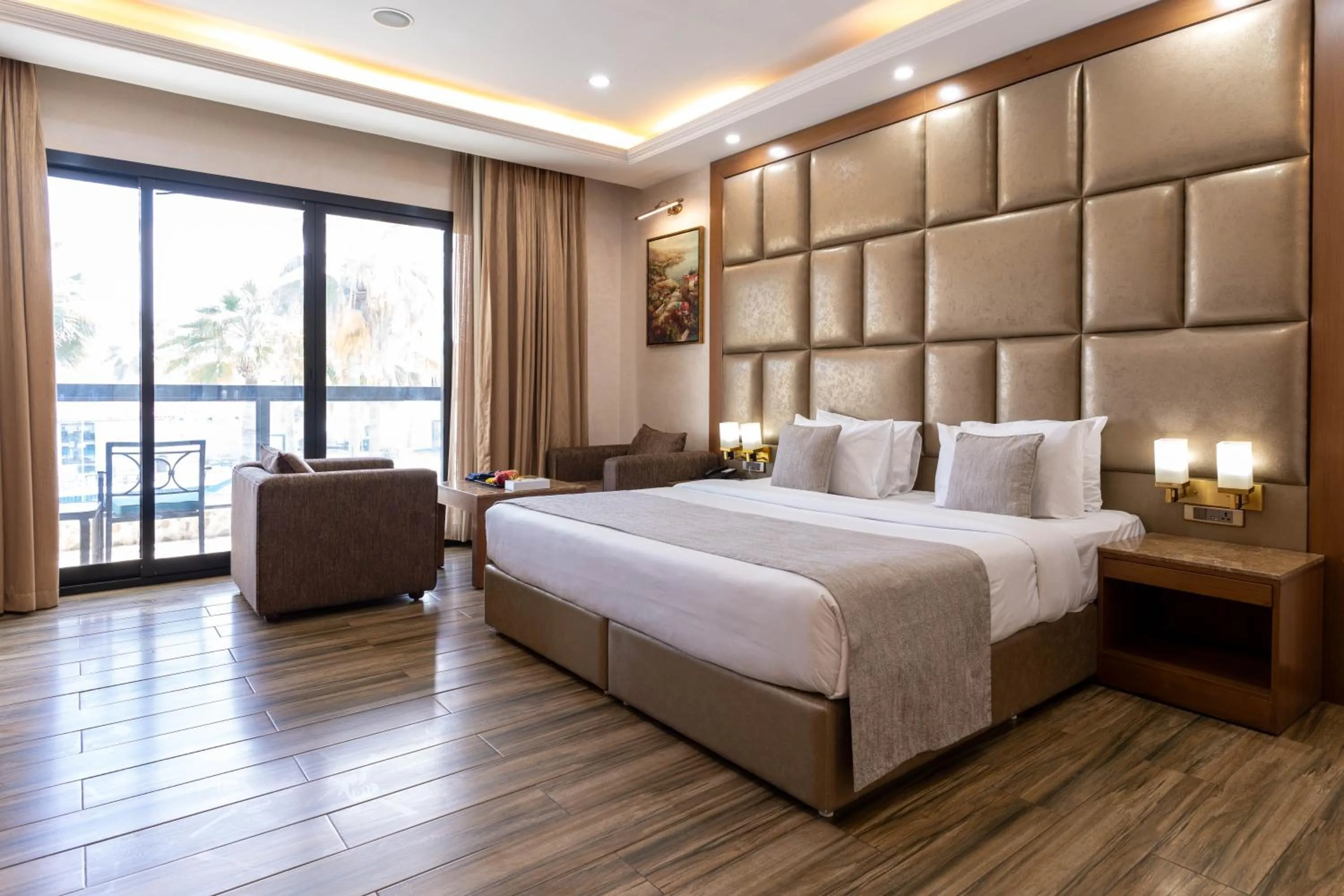 Bedroom, Bed in Palma Beach Resort & Spa