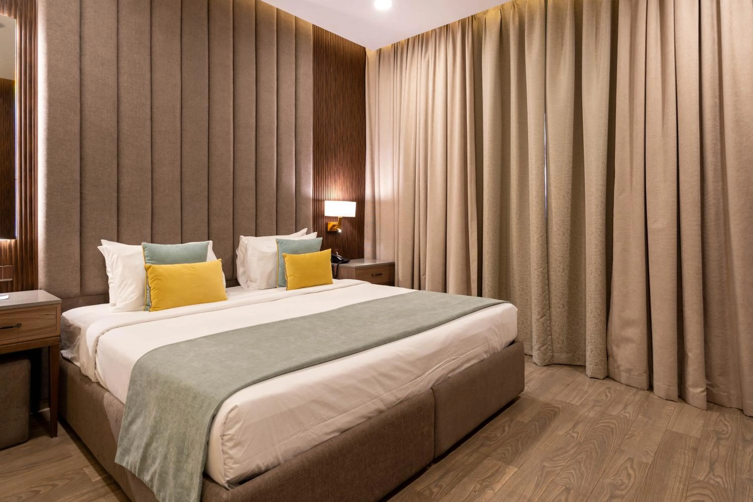 Bedroom, Bed in Palma Beach Resort & Spa