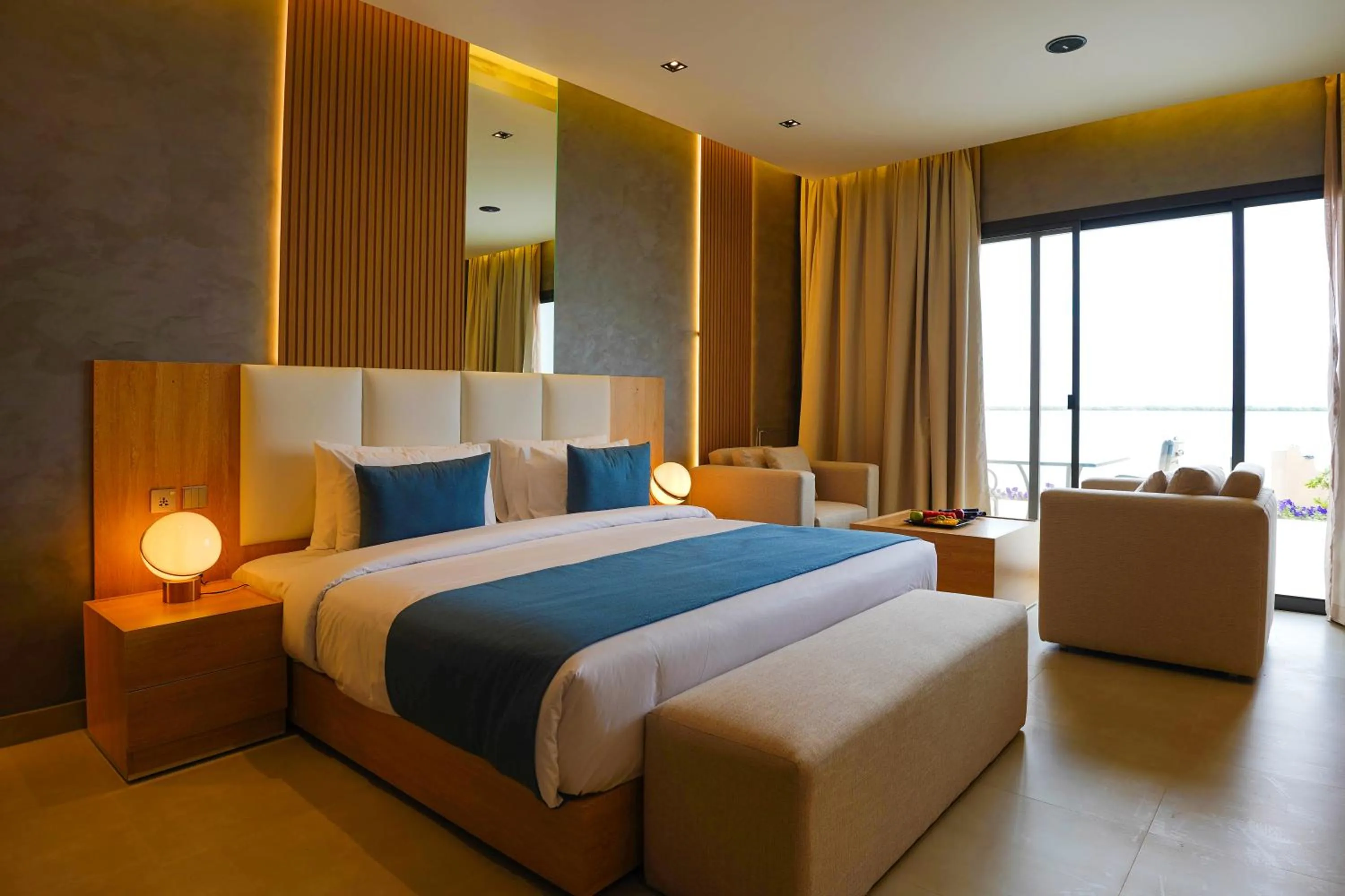 Bedroom, Bed in Palma Beach Resort & Spa