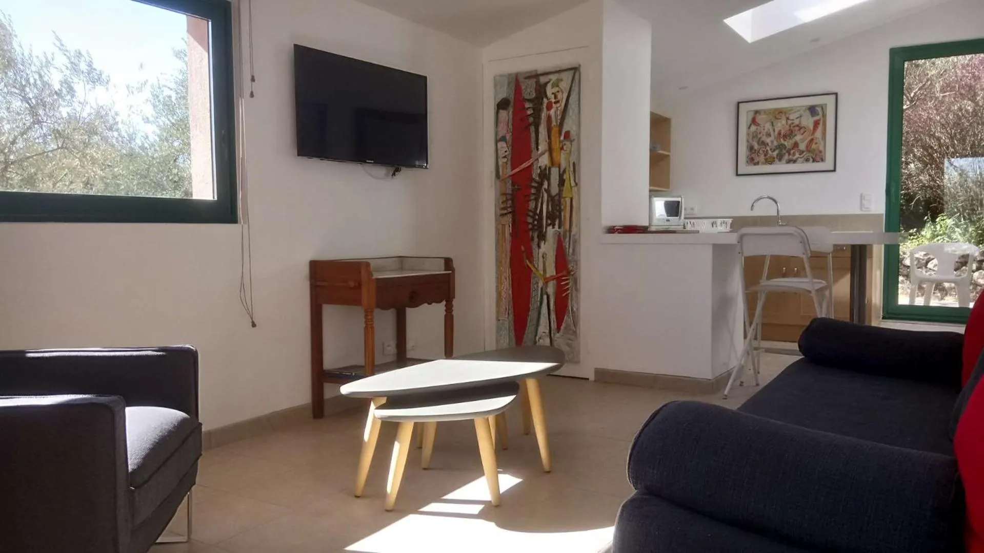 Living room in La Radassière