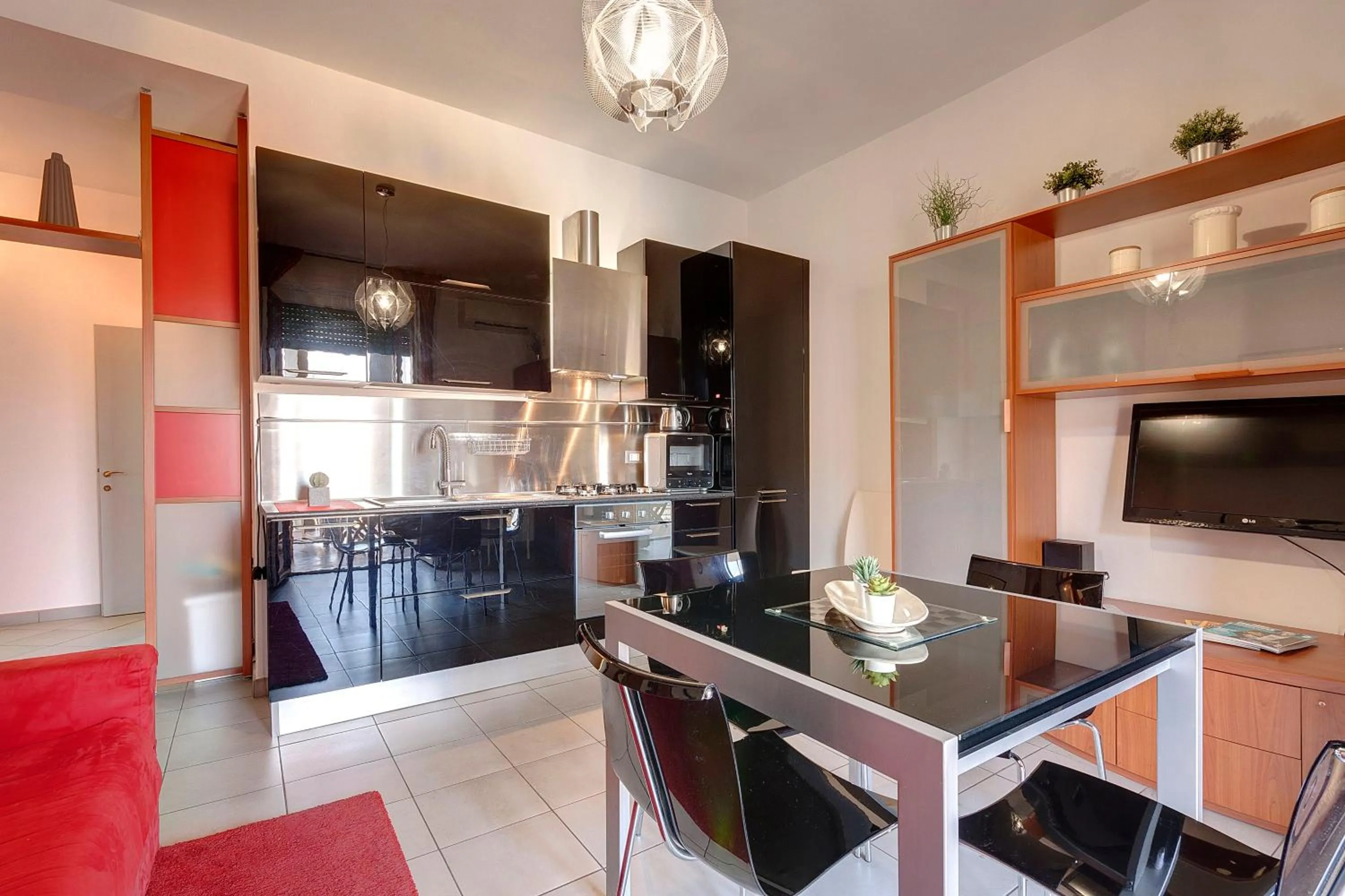 Living room in Binario9 Terrace Apartment by Mamo Florence