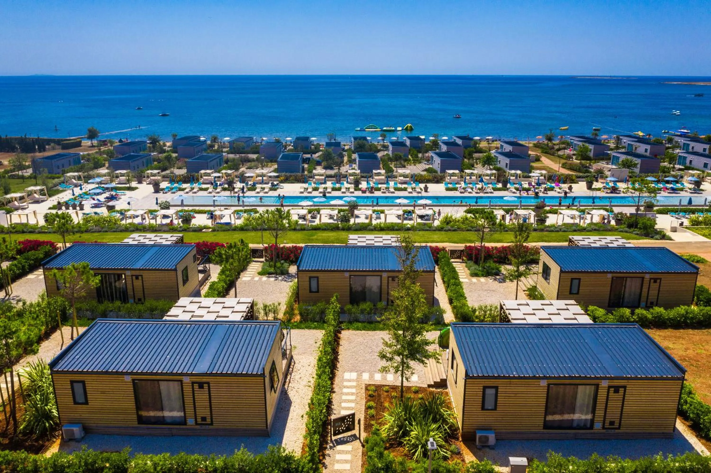 Pool view in Arena Grand Kazela Camping Homes