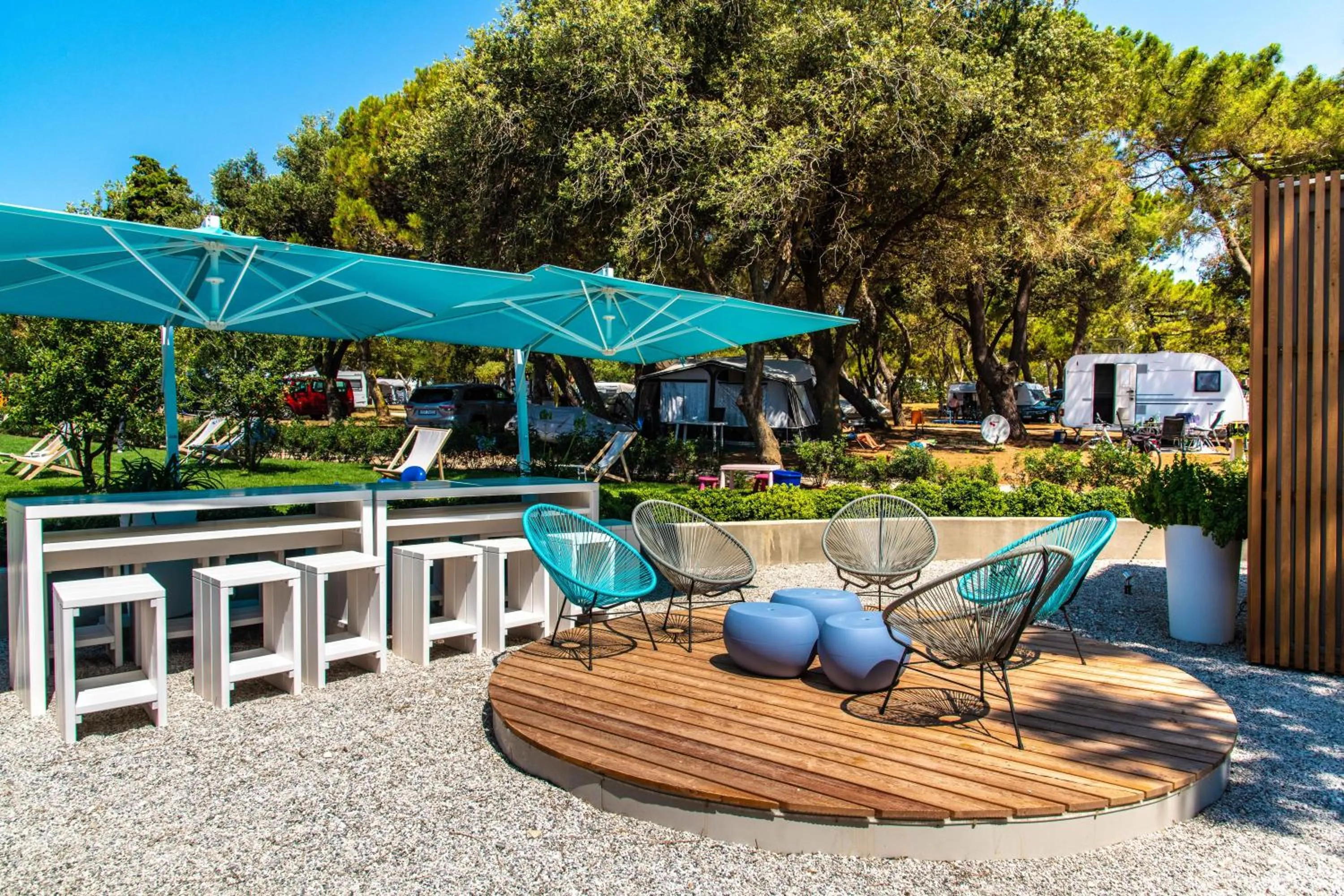 Lounge or bar in Arena Grand Kazela Camping Homes