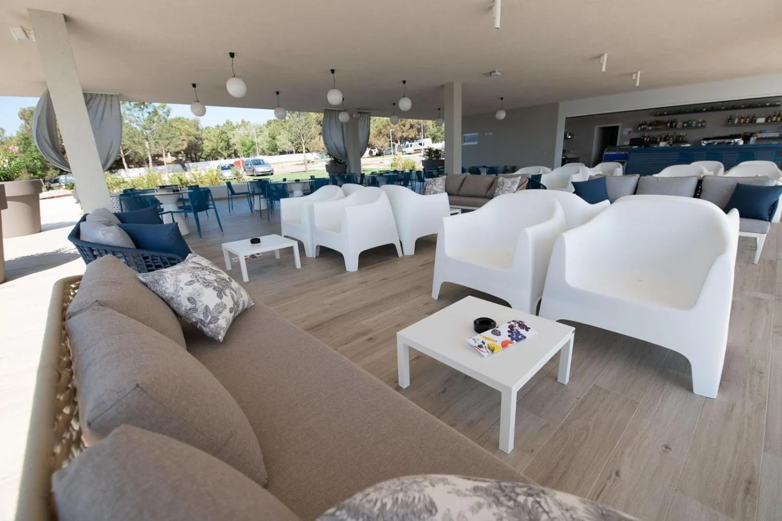 Lounge or bar in Arena Grand Kazela Camping Homes