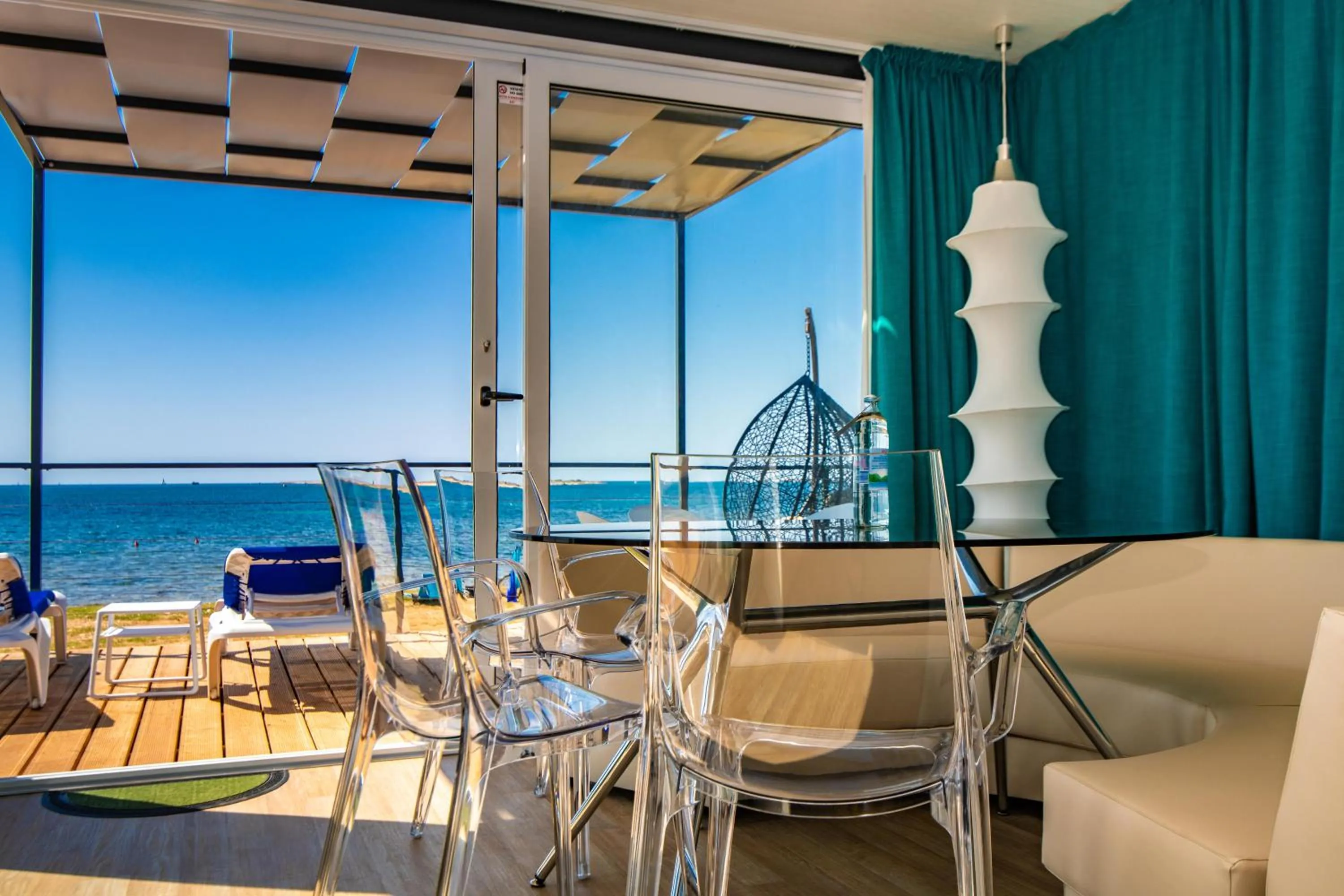 Patio in Arena Grand Kazela Camping Homes