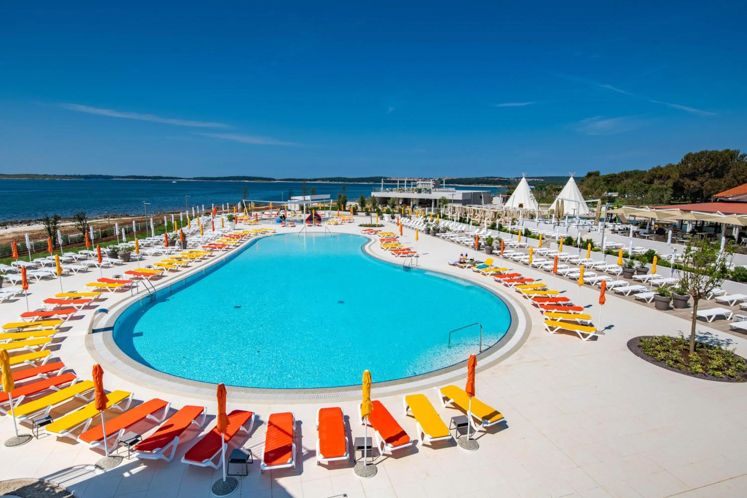 Swimming pool in Arena Grand Kazela Camping Homes