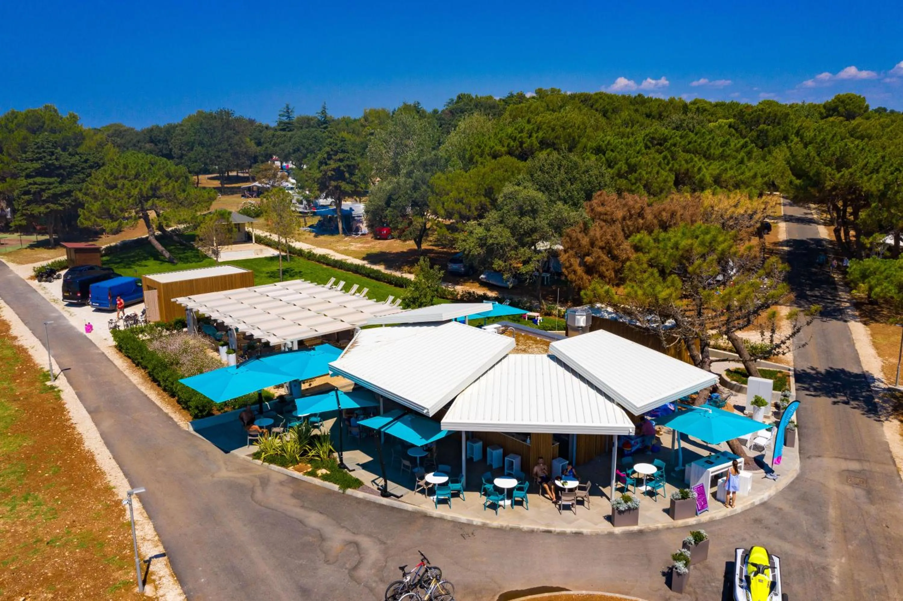 Lounge or bar in Arena Grand Kazela Camping Homes