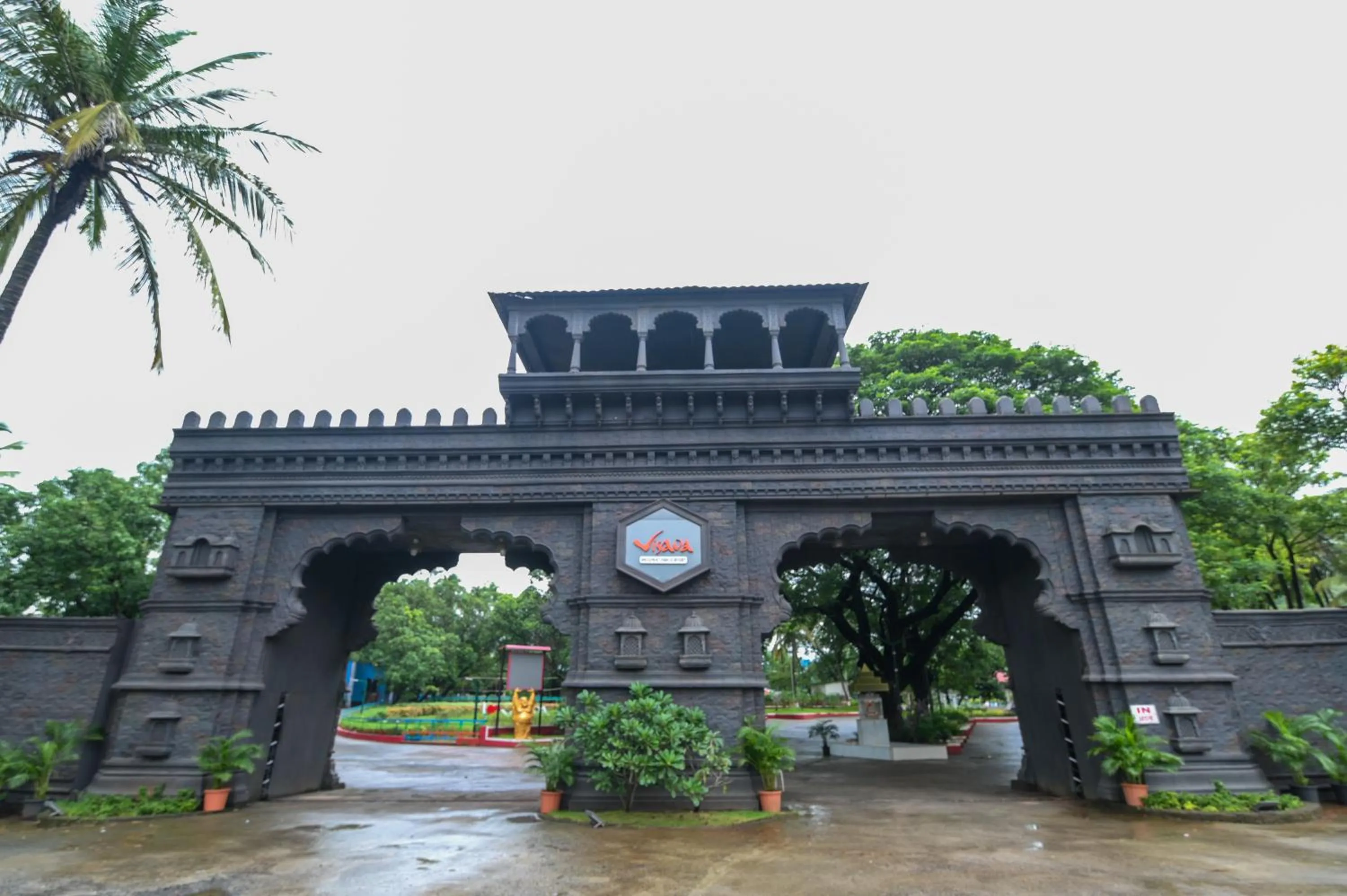 Facade/entrance in Visava Amusement Park & Resort Navi Mumbai