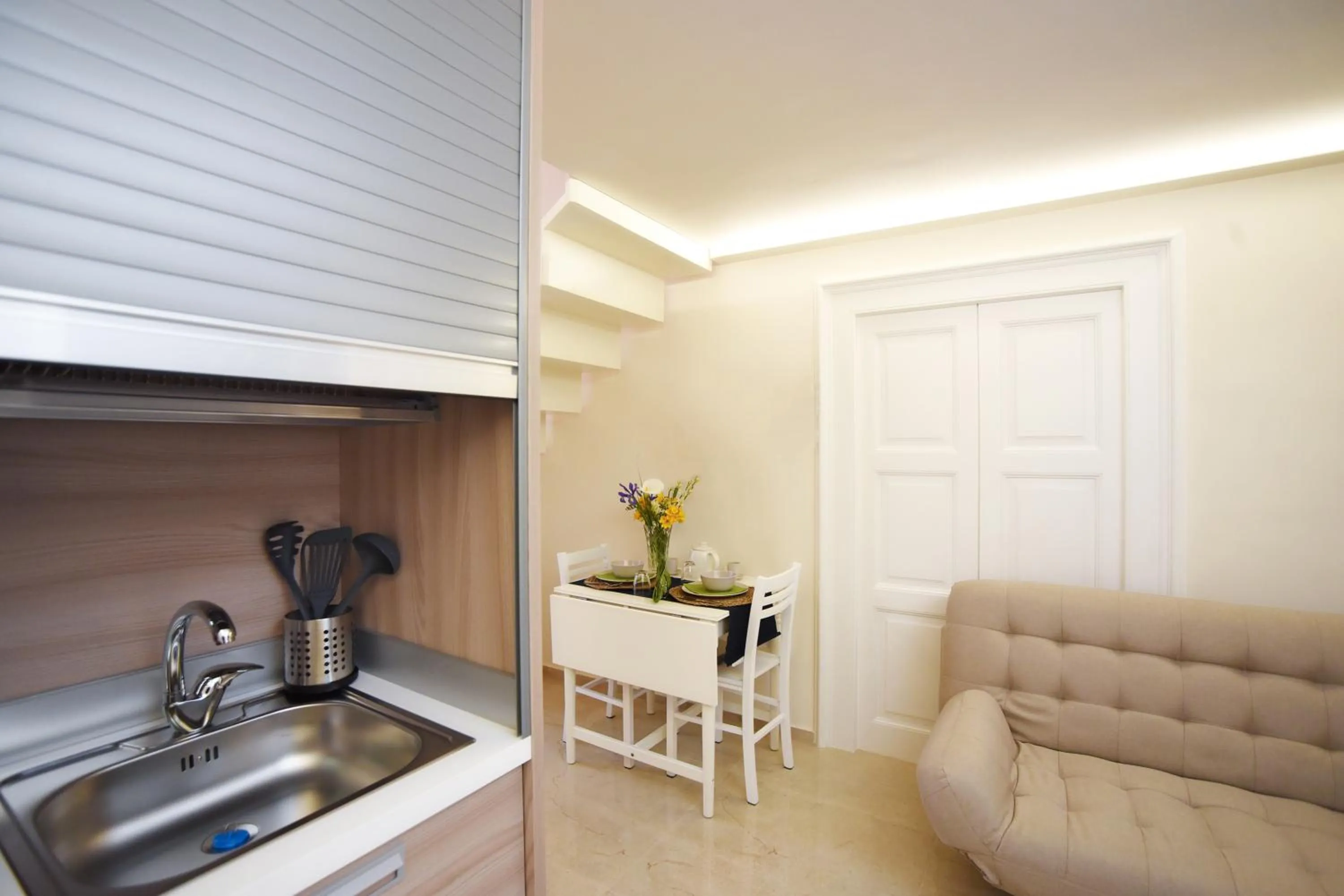 Kitchen or kitchenette in KAPSOTT B&B