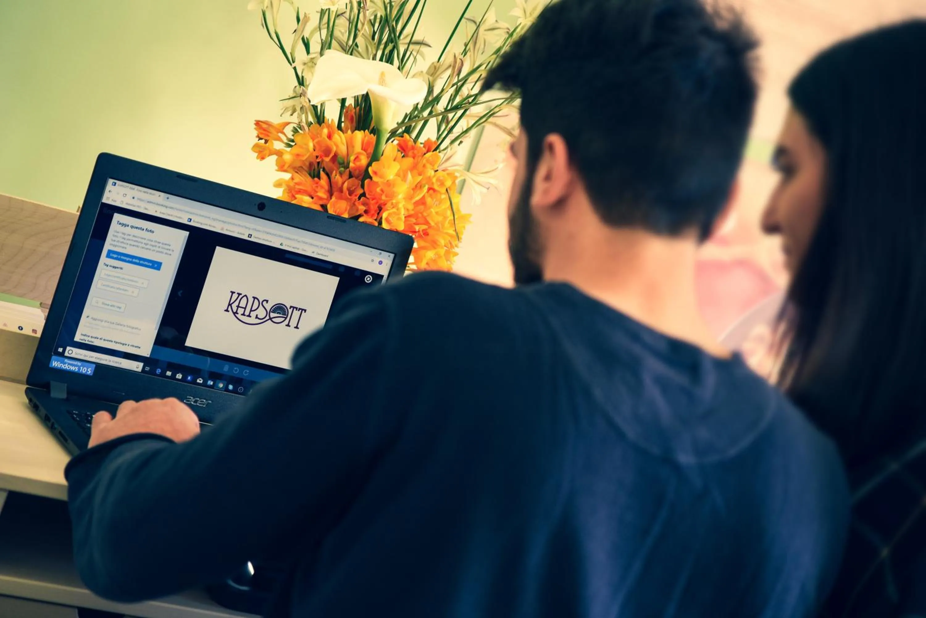 Seating area in KAPSOTT B&B
