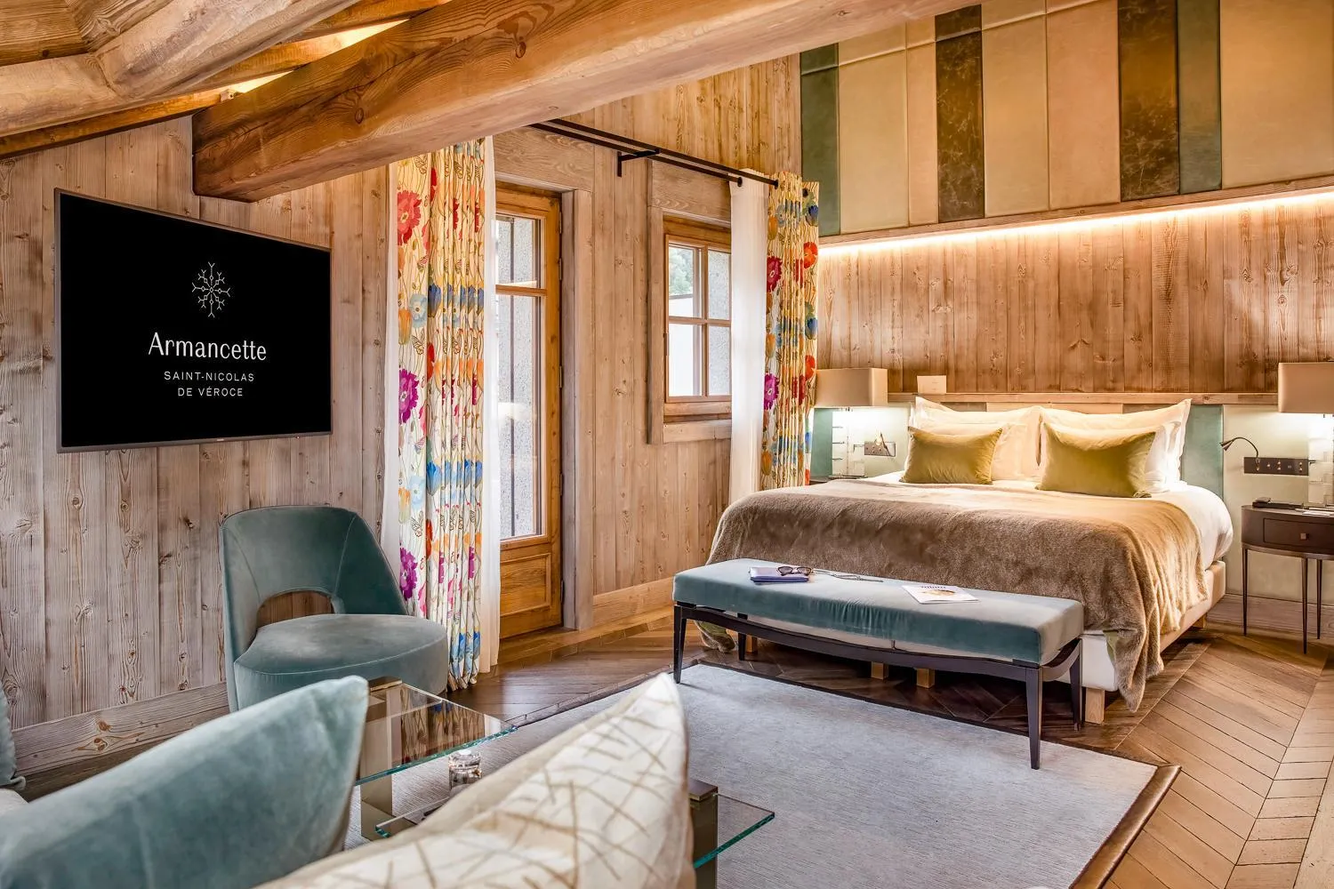 Balcony/Terrace, Bed in Armancette - The Leading Hotels of the World