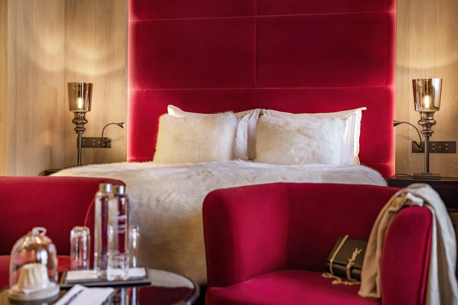 Decorative detail, Bed in Armancette - The Leading Hotels of the World