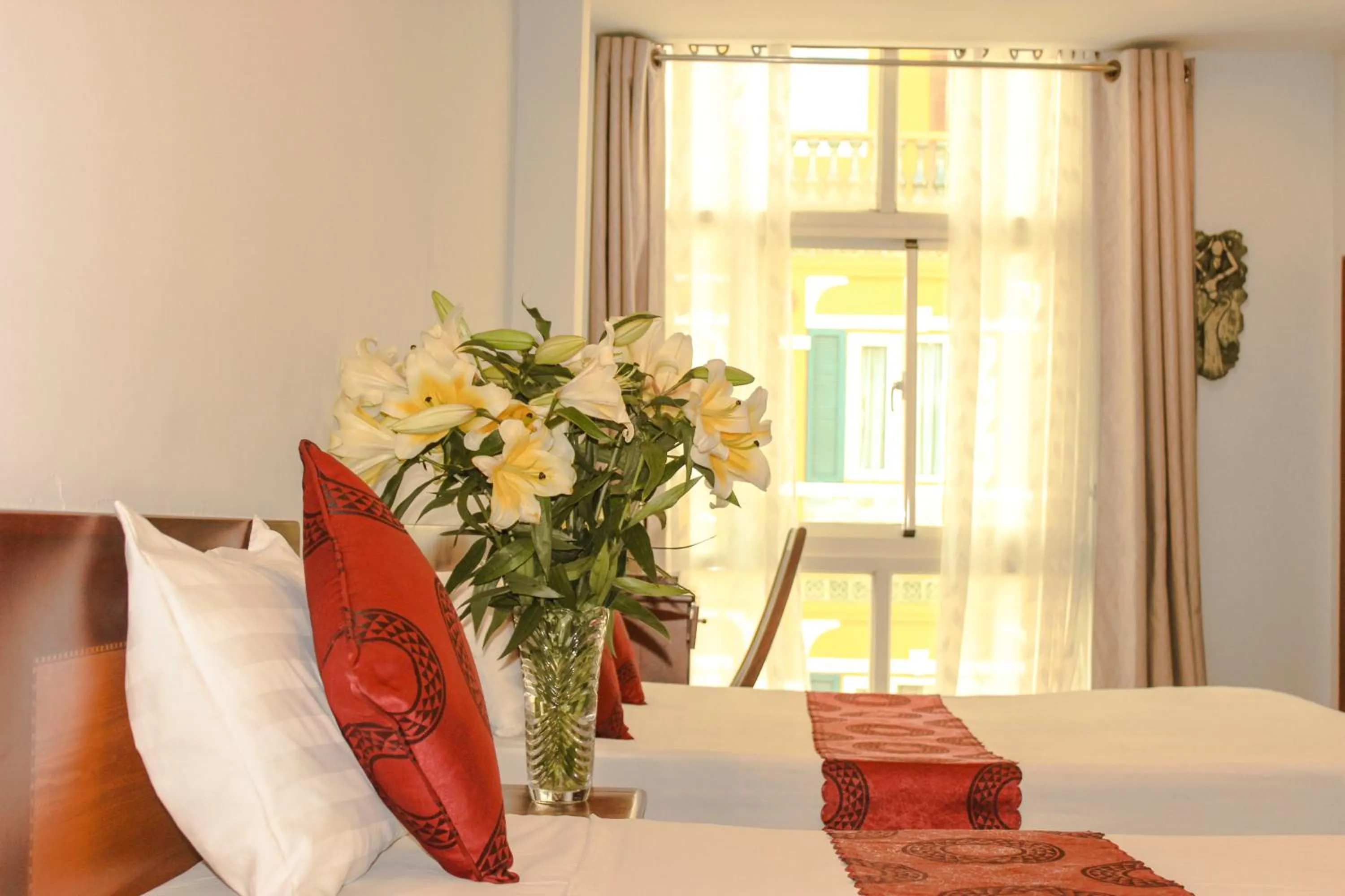 Lobby or reception, Bed in Sao Nam Hotel - Bui Vien Walking Street