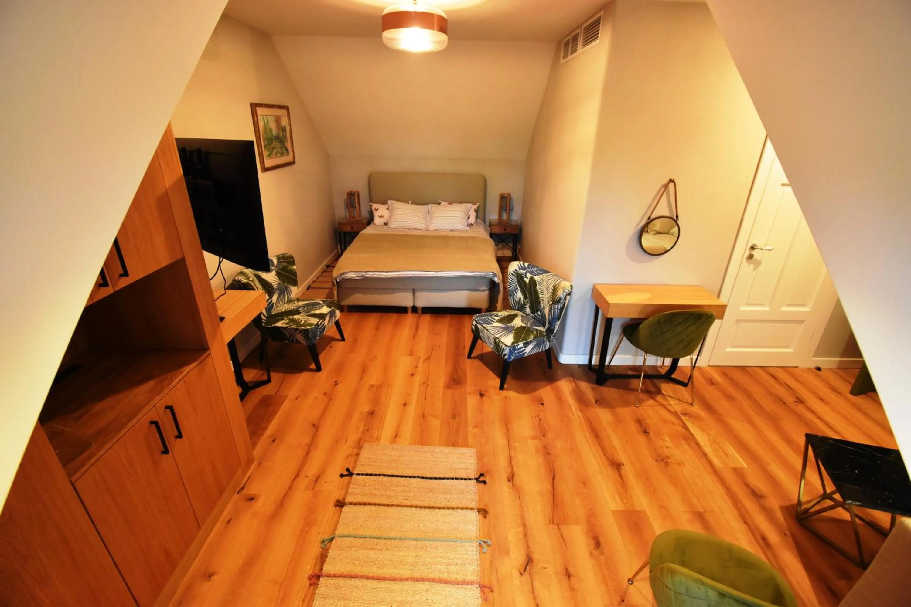 Photo of the whole room, Bed in Stoczek 1929