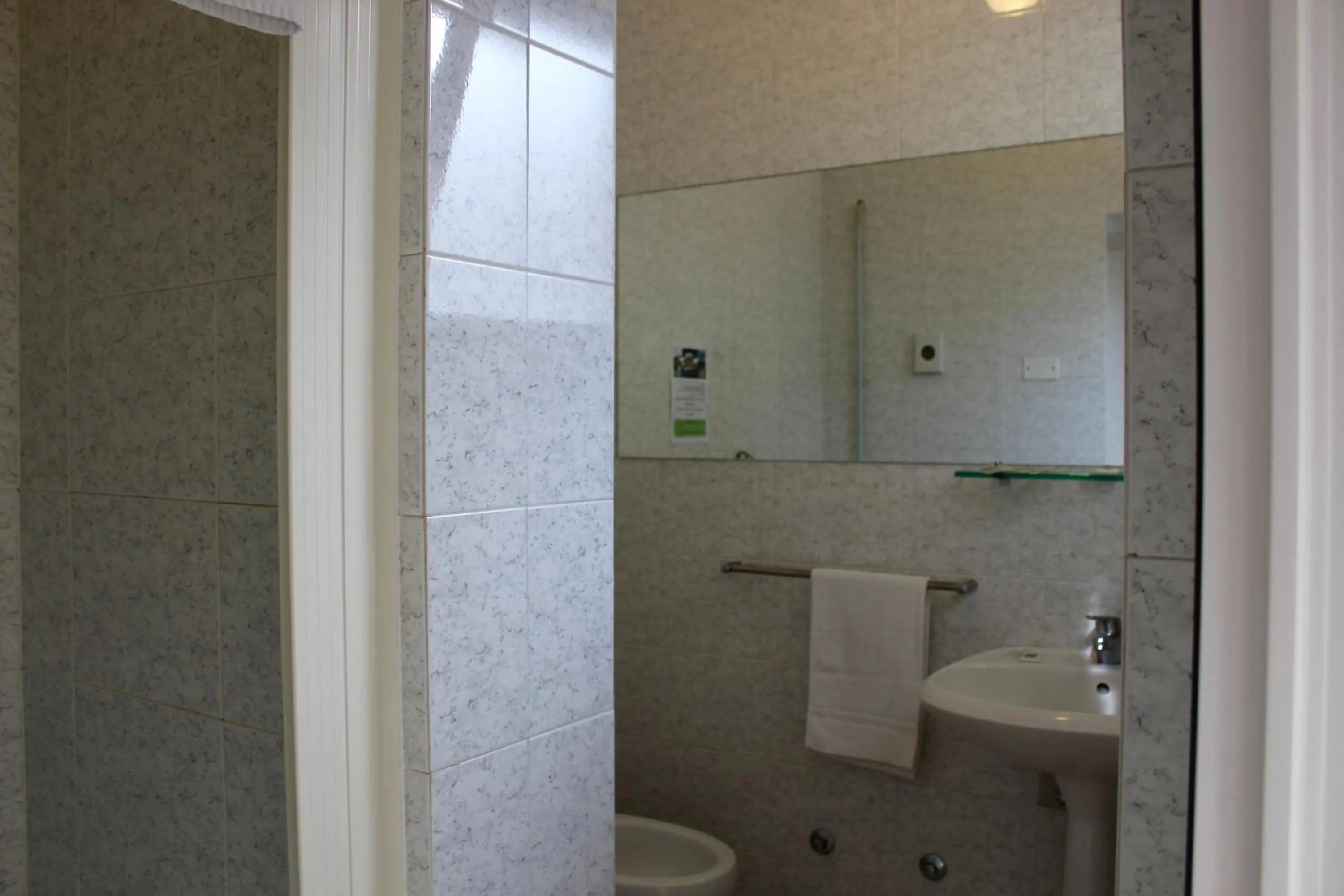 Bathroom in Blue Hotel