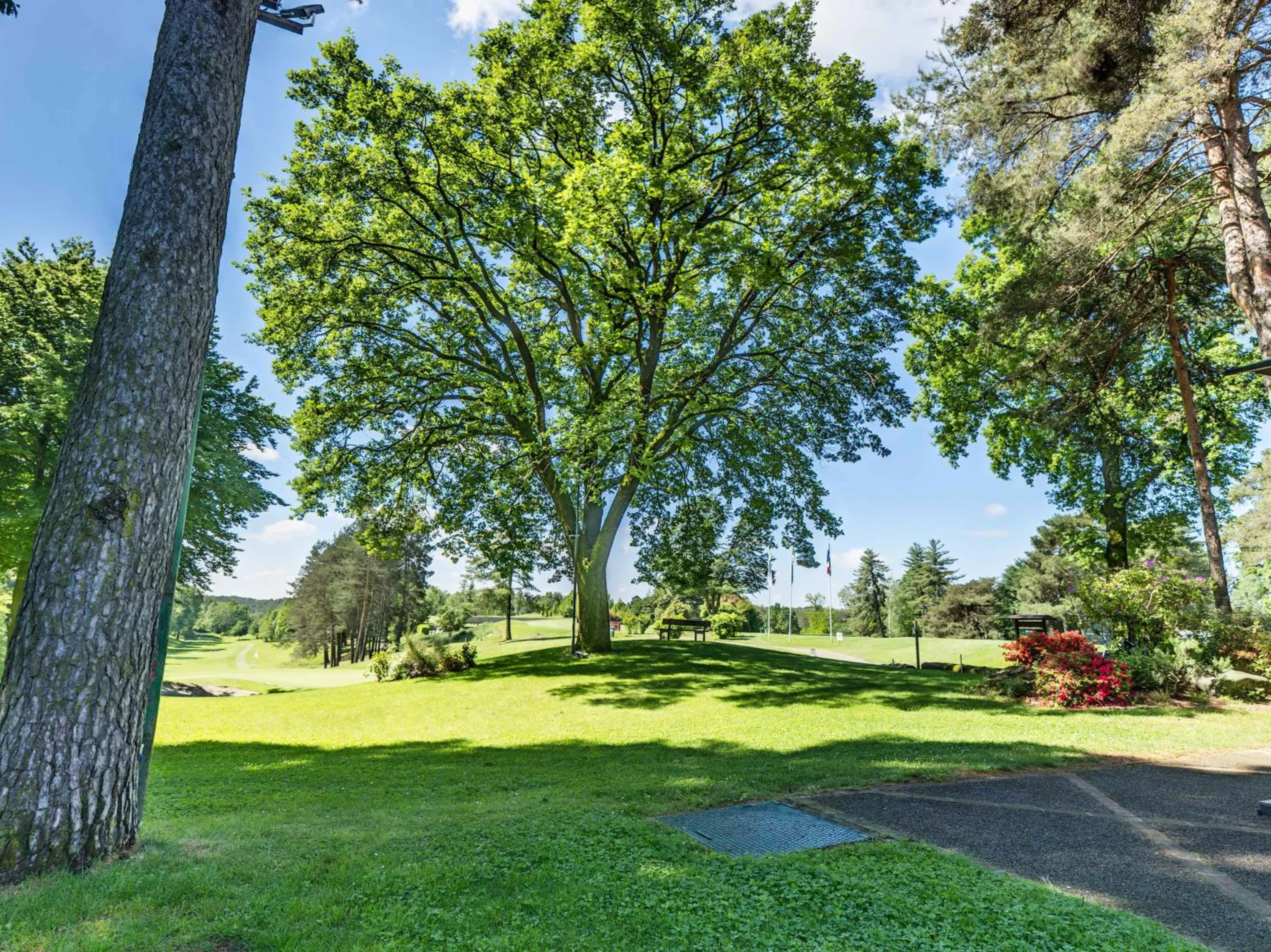Garden in Golf Hotel La Pinetina