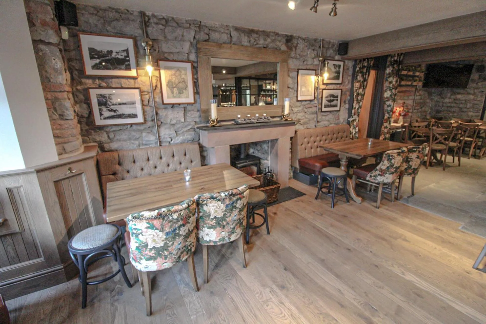 Dining area in The Pooley Bridge Inn