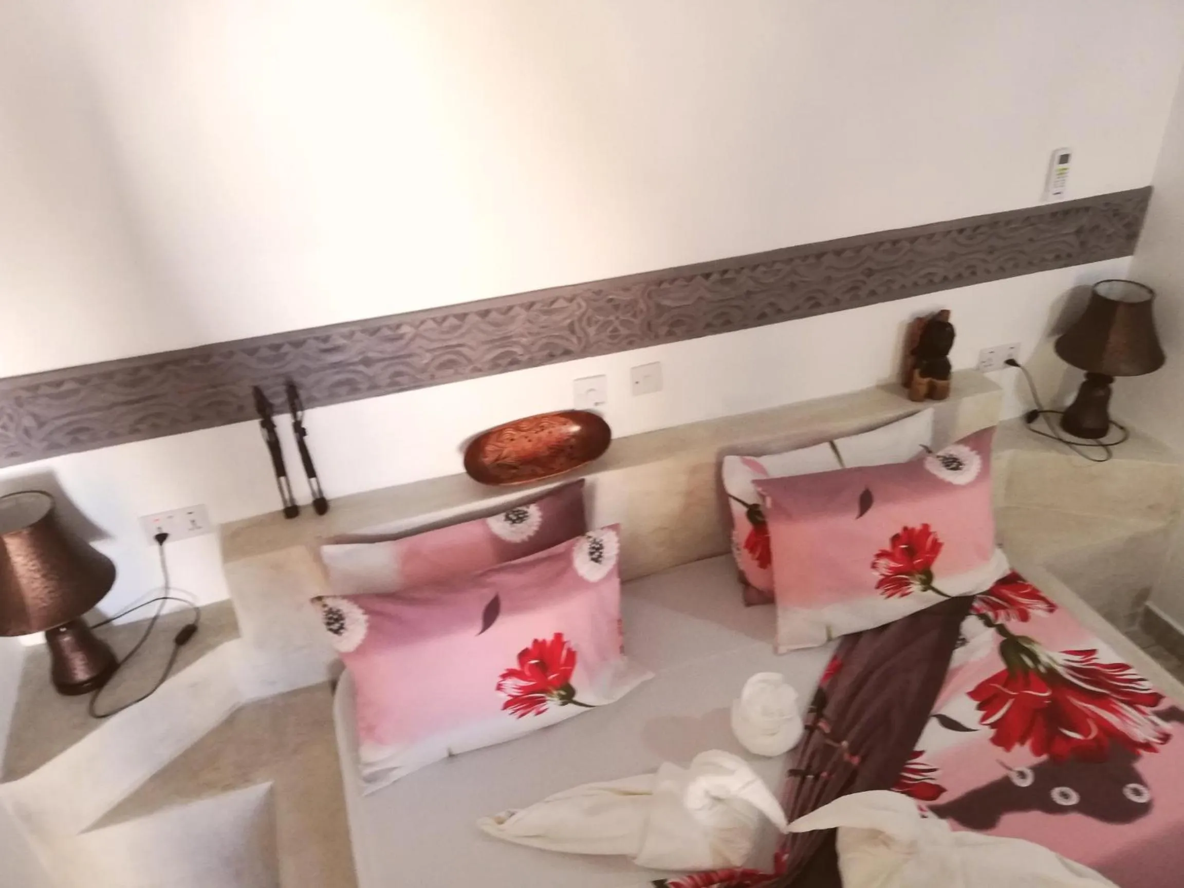 Bed in Peter Pan Beach Lodge