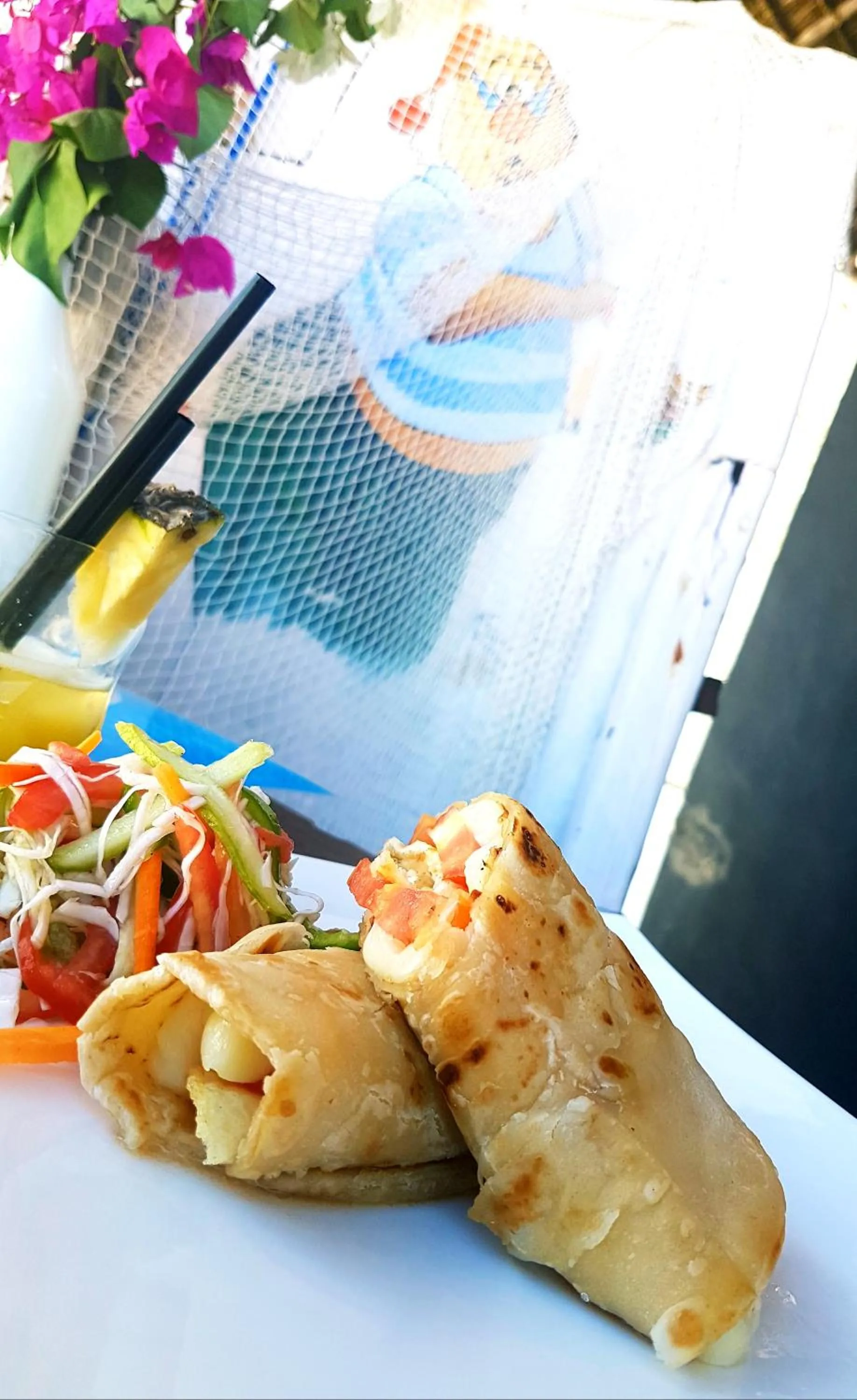 Food close-up in Peter Pan Beach Lodge