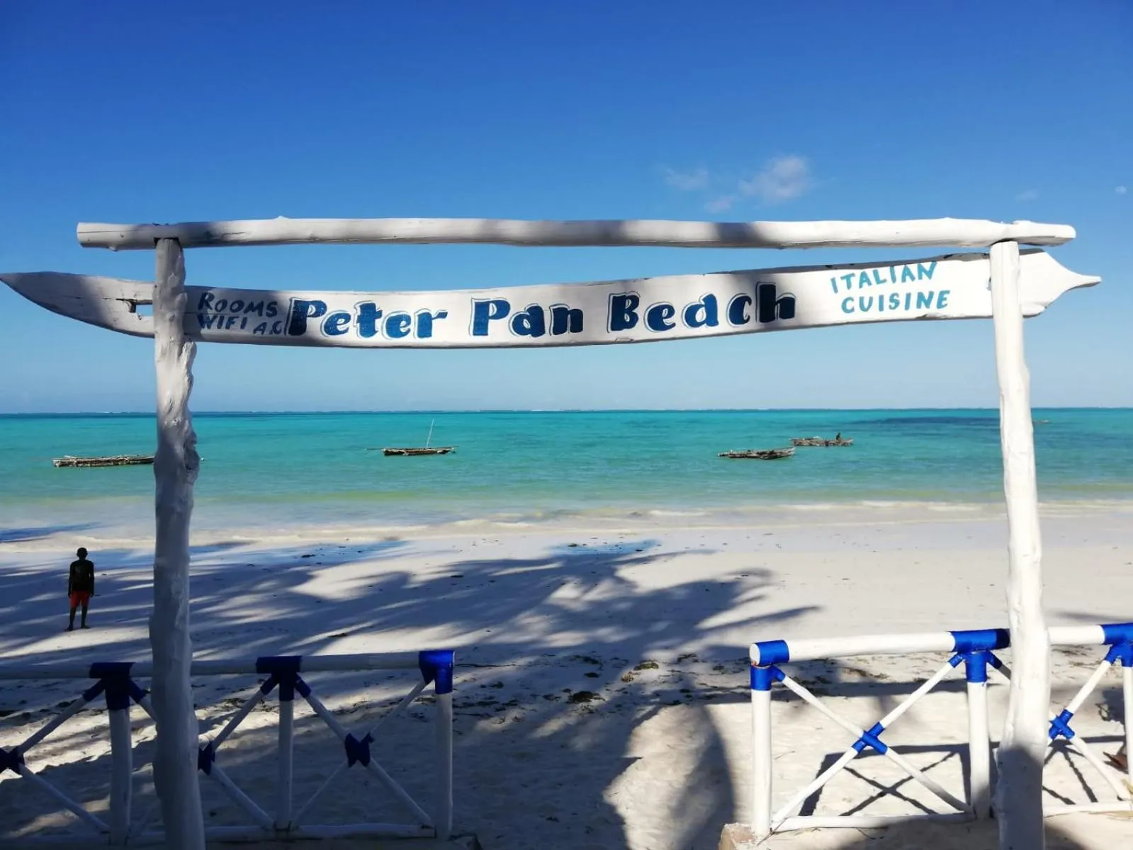 Sea view in Peter Pan Beach Lodge