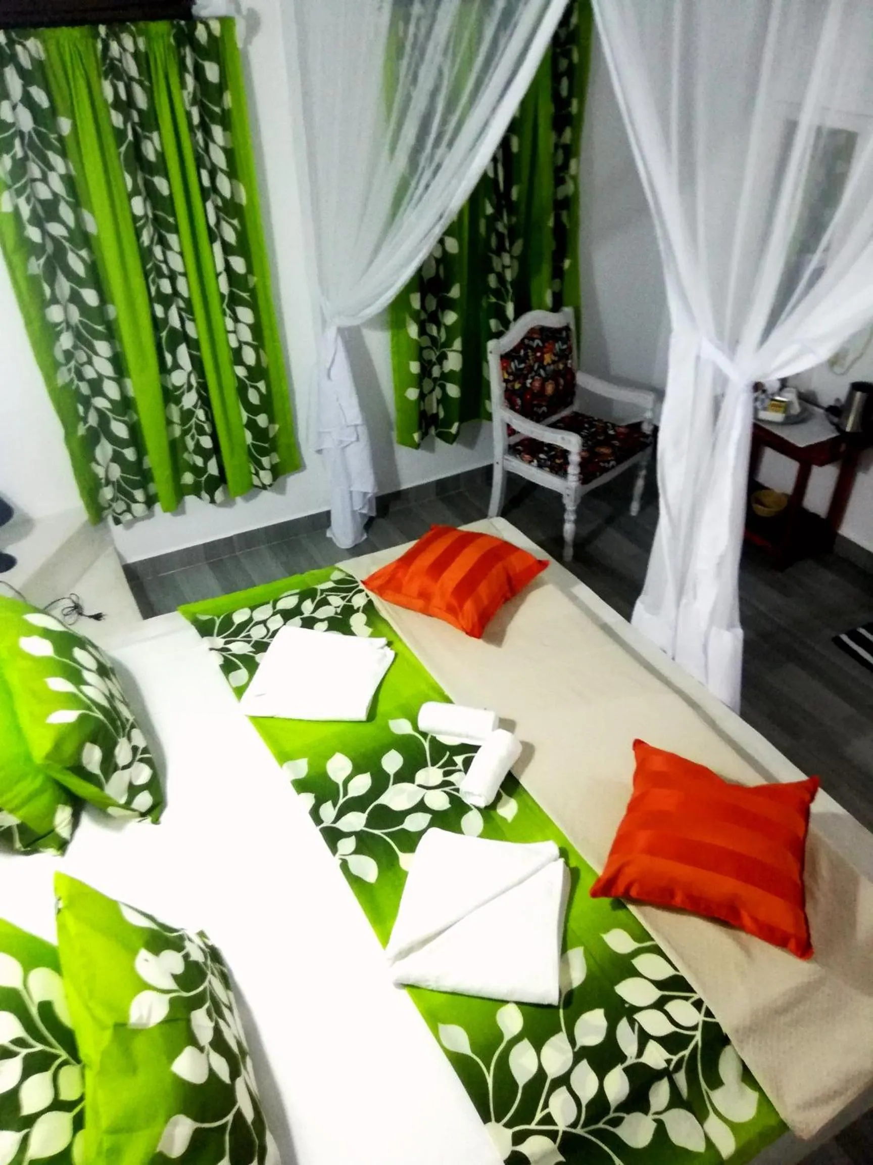 Bed in Peter Pan Beach Lodge