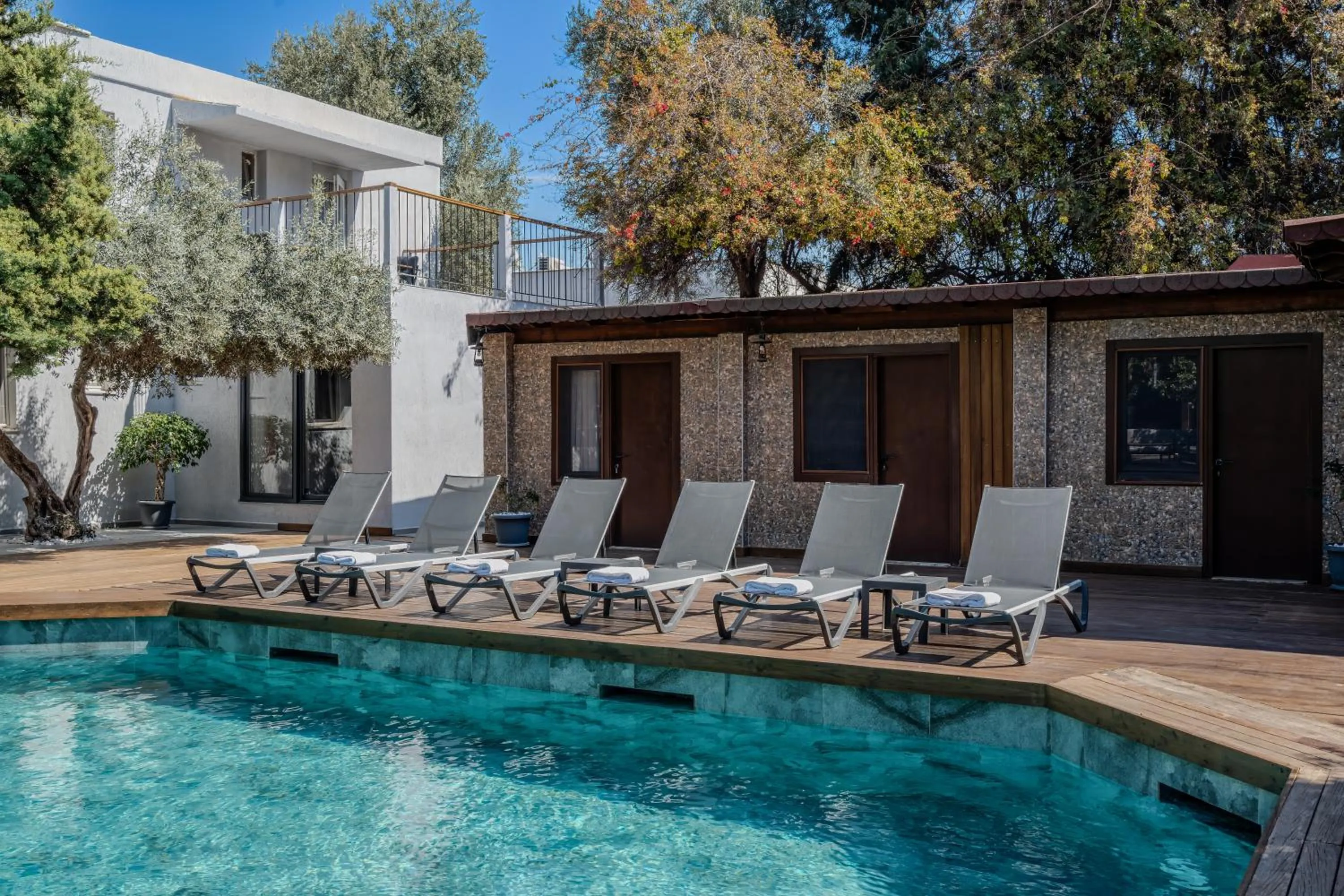 Pool view in Hotel Centro Bodrum