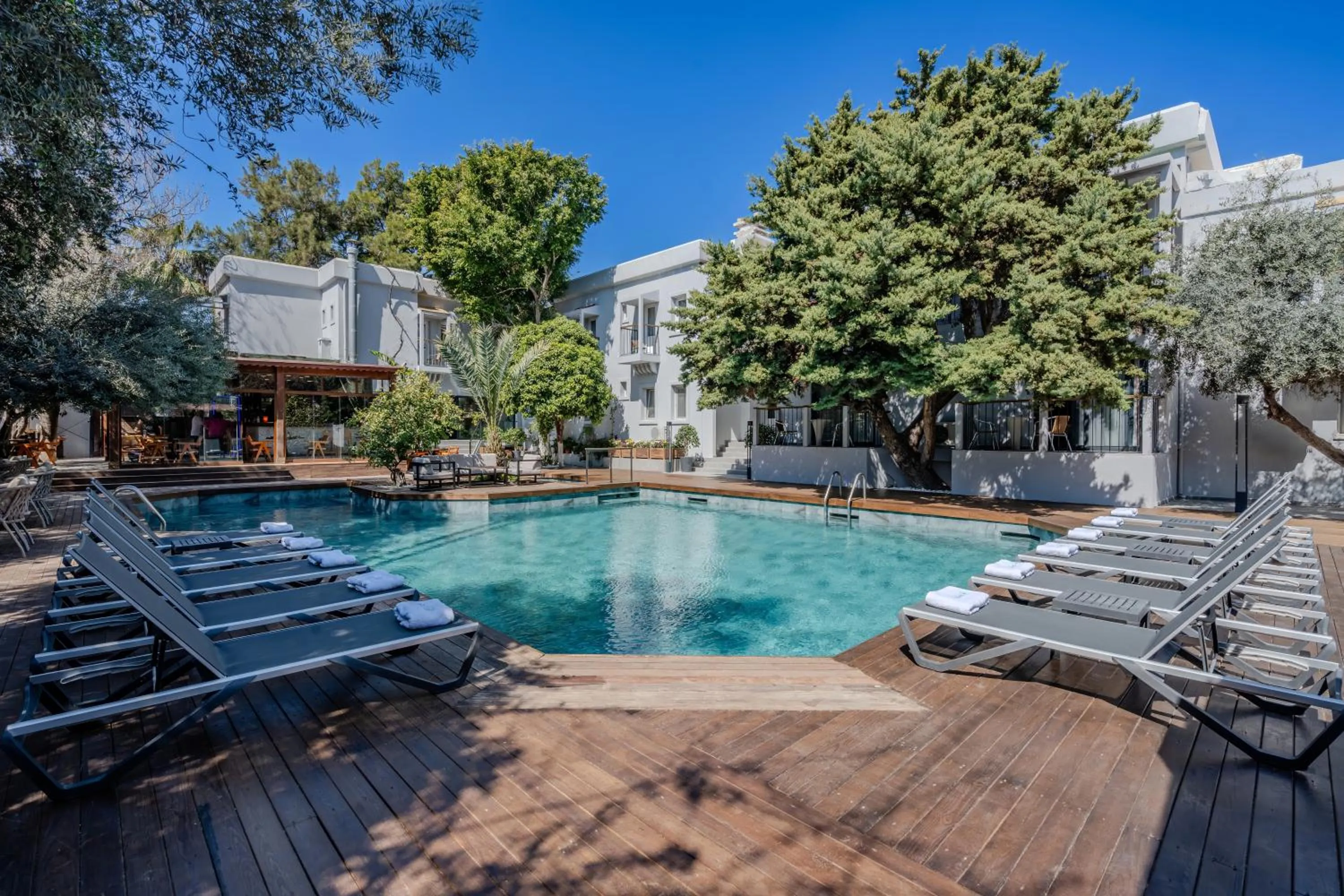 Garden view in Hotel Centro Bodrum