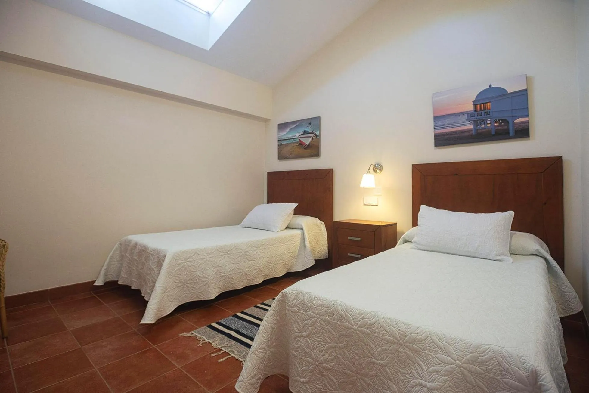 Bed in Villas La Barrosa