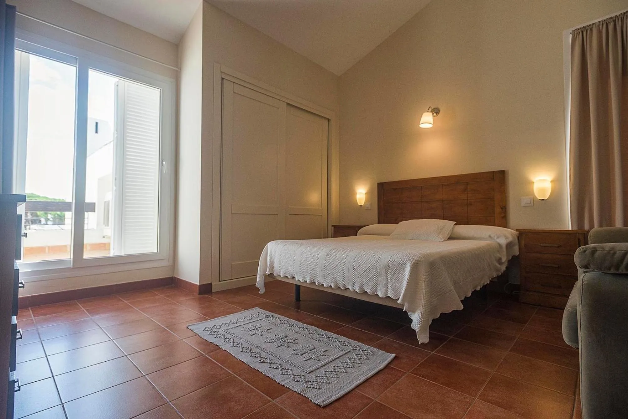 Bed in Villas La Barrosa