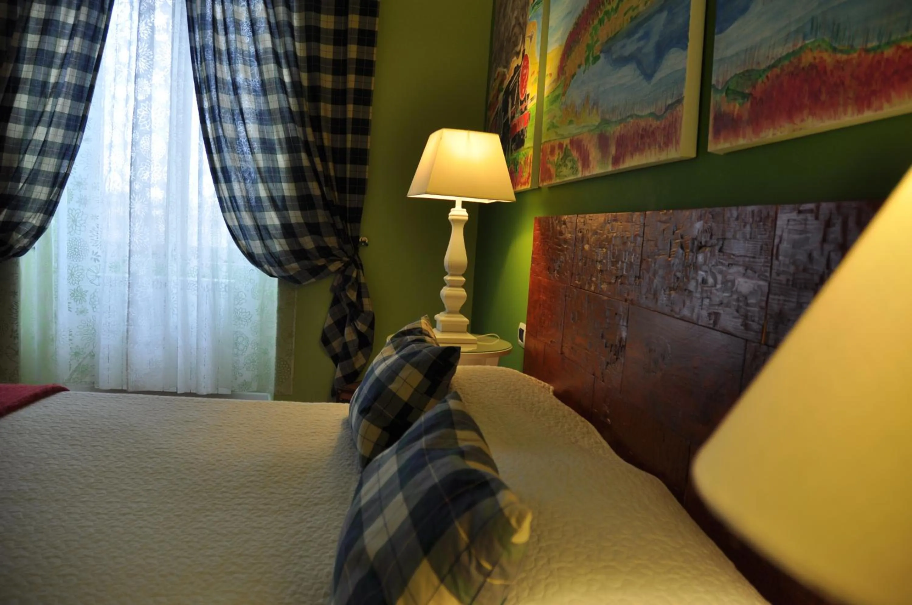 Decorative detail, Bed in Casa Martini