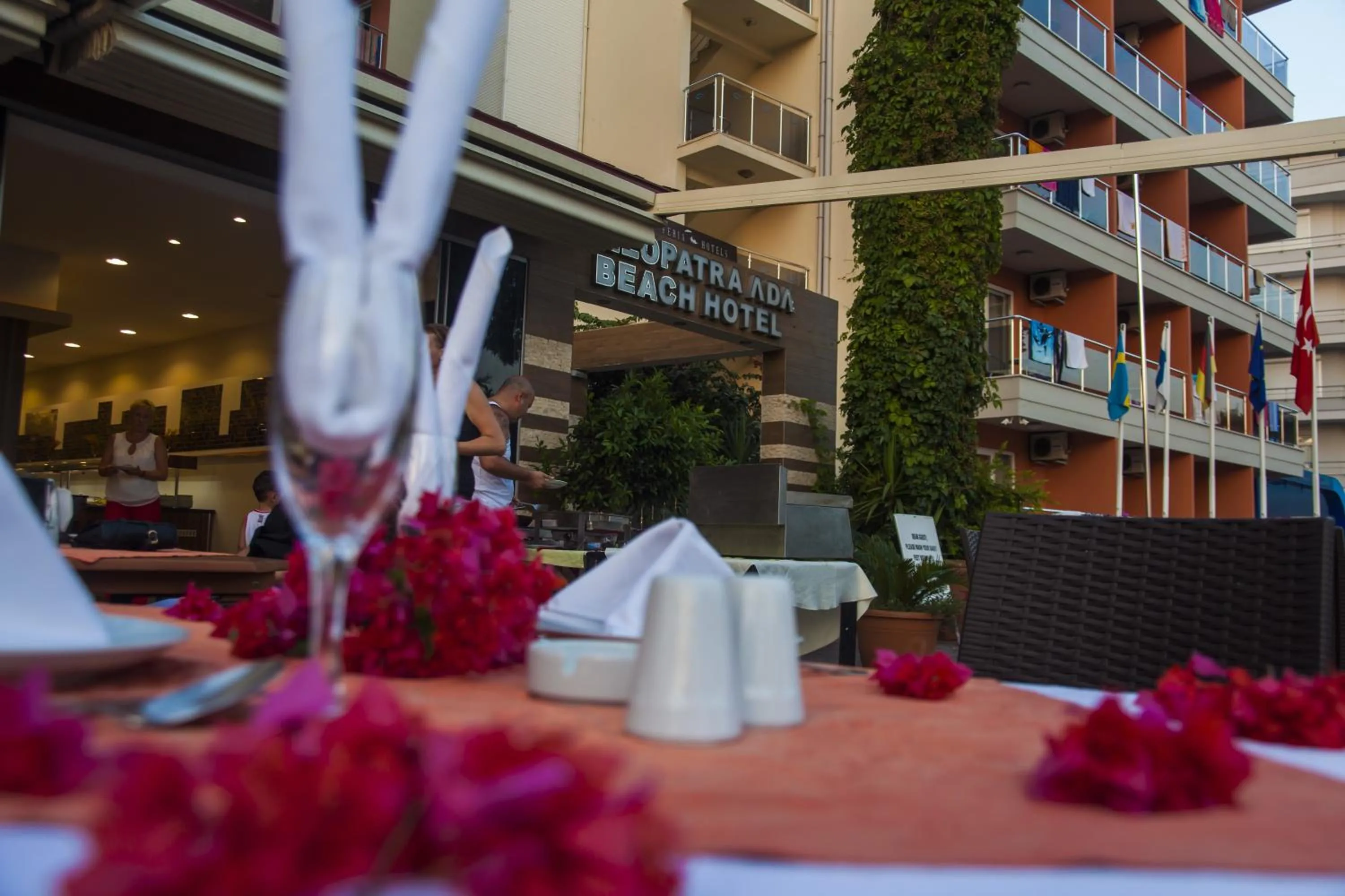 Restaurant/places to eat in Kleopatra Ada Beach Hotel