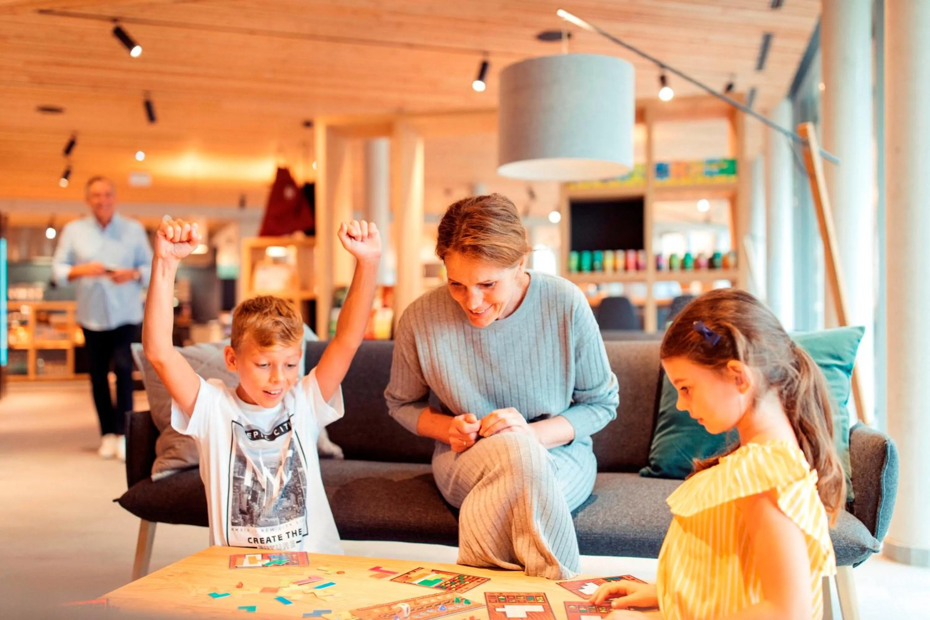 Lobby or reception in All-Suite Resort Ötztal