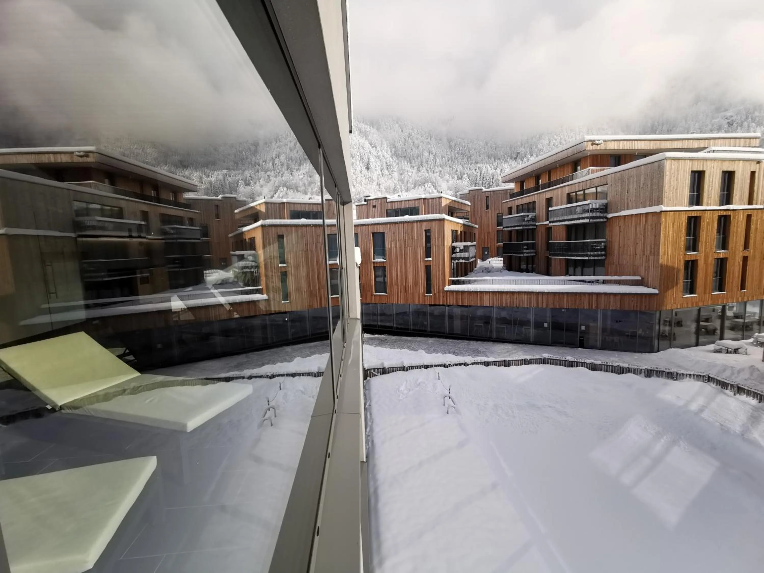 Property building in All-Suite Resort Ötztal