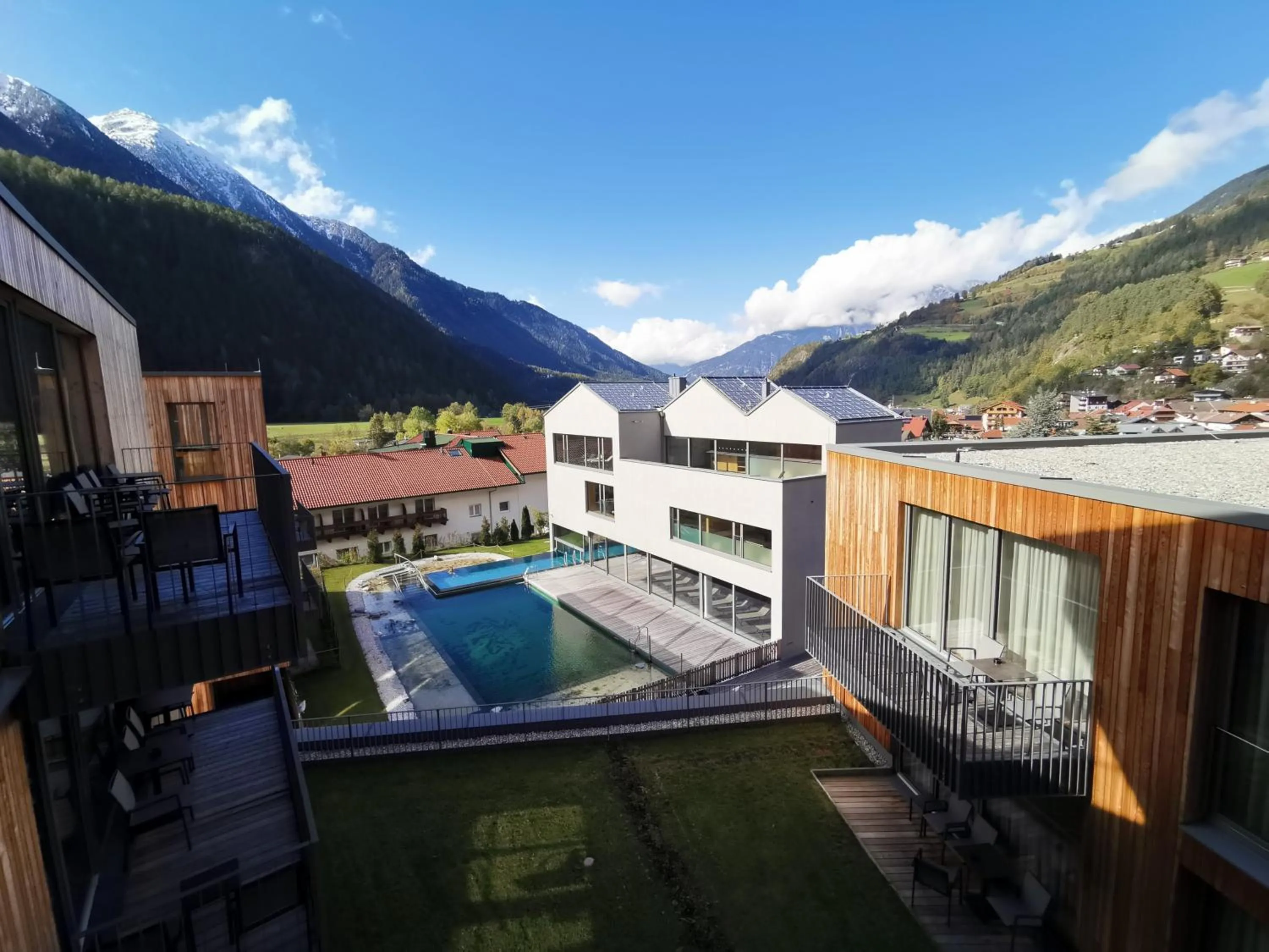 Property building in All-Suite Resort Ötztal