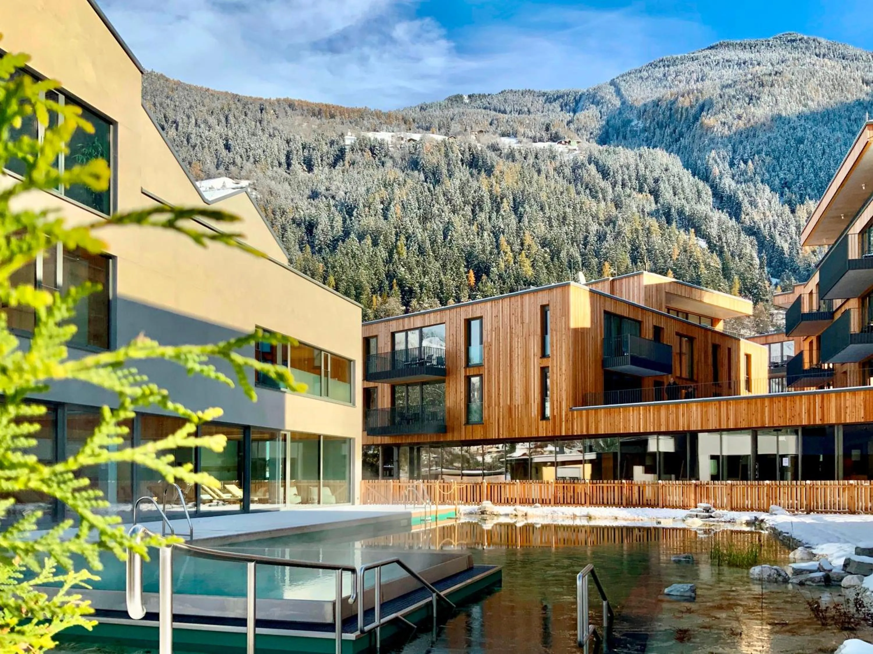 Property building in All-Suite Resort Ötztal