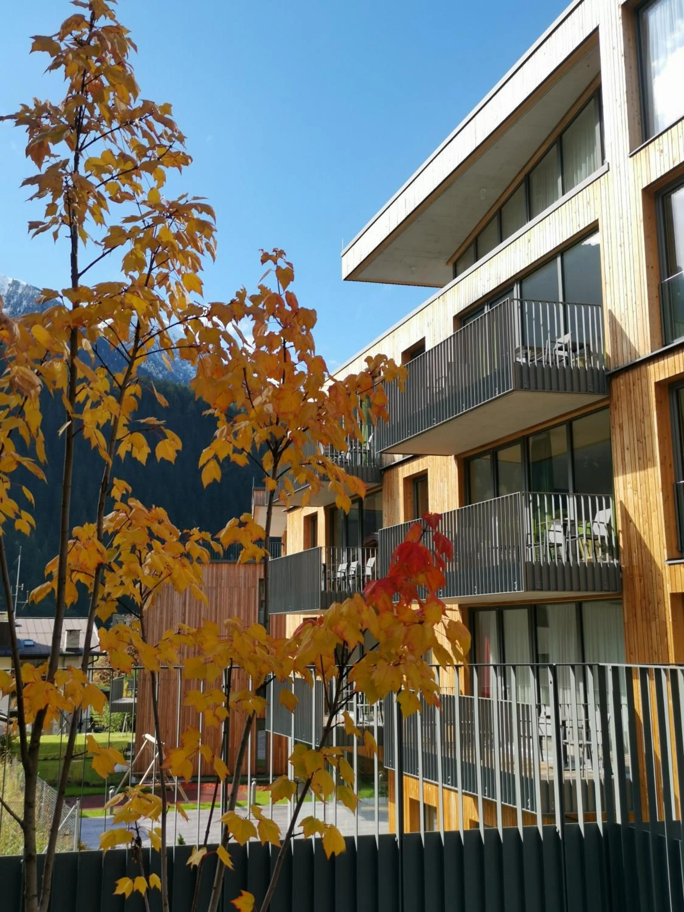 Property building in All-Suite Resort Ötztal