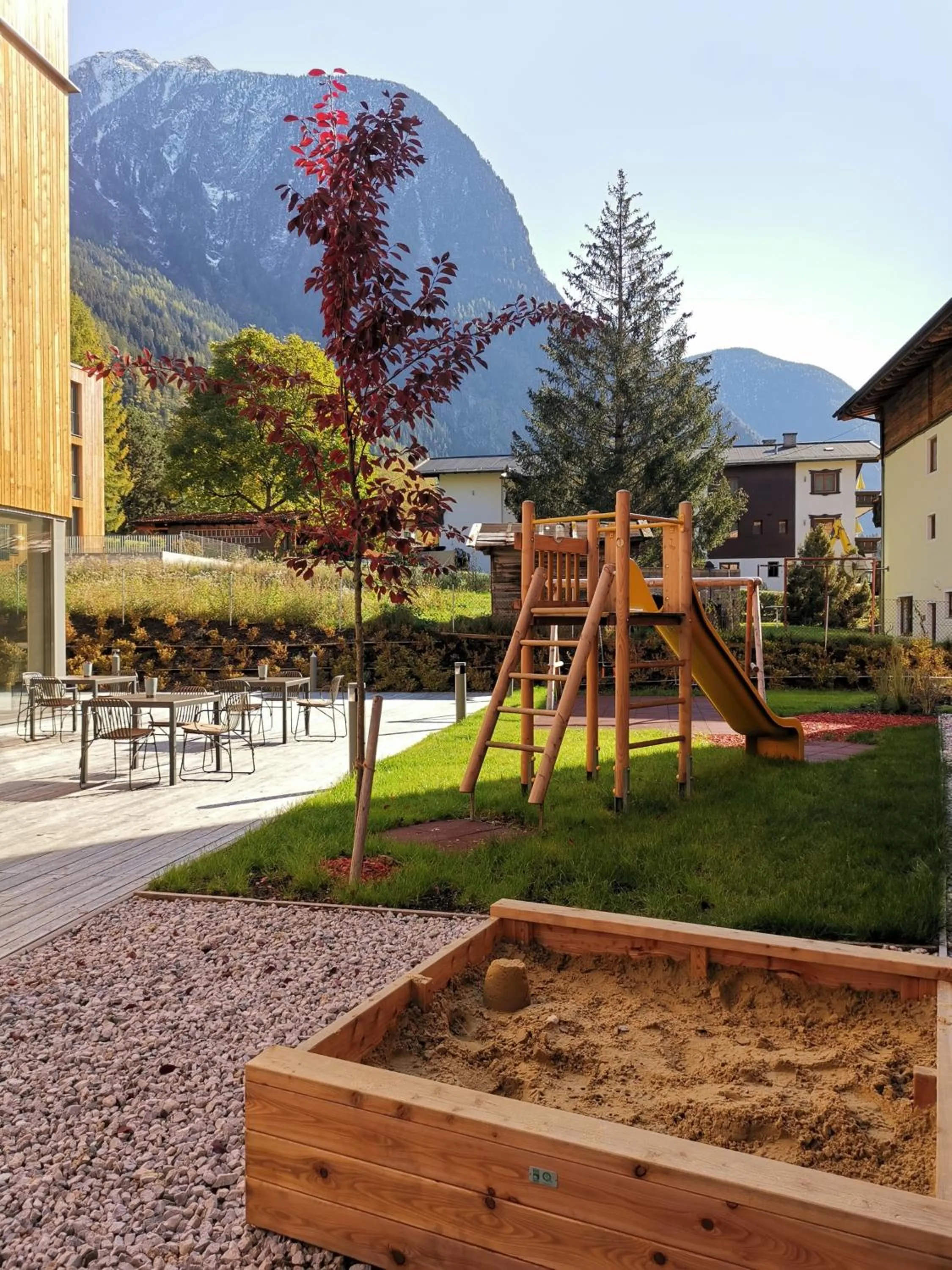 Children play ground in All-Suite Resort Ötztal