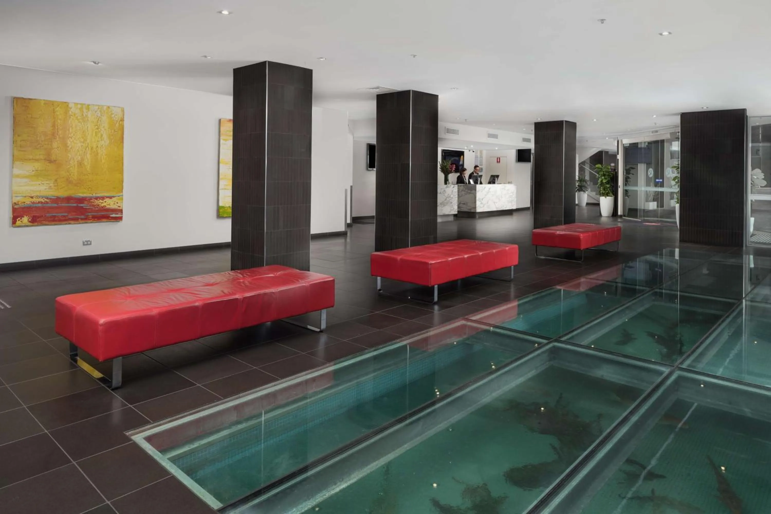 Lobby or reception in Rydges Sydney Central