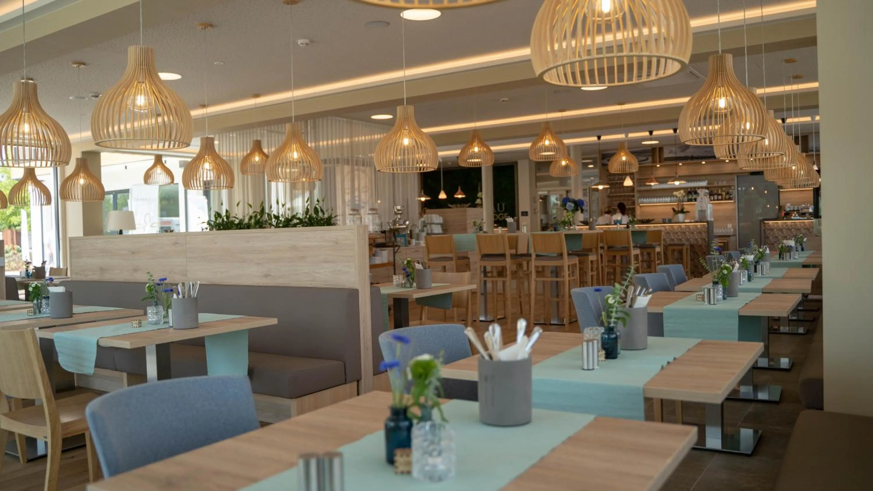 Lounge or bar in Donau Lodge