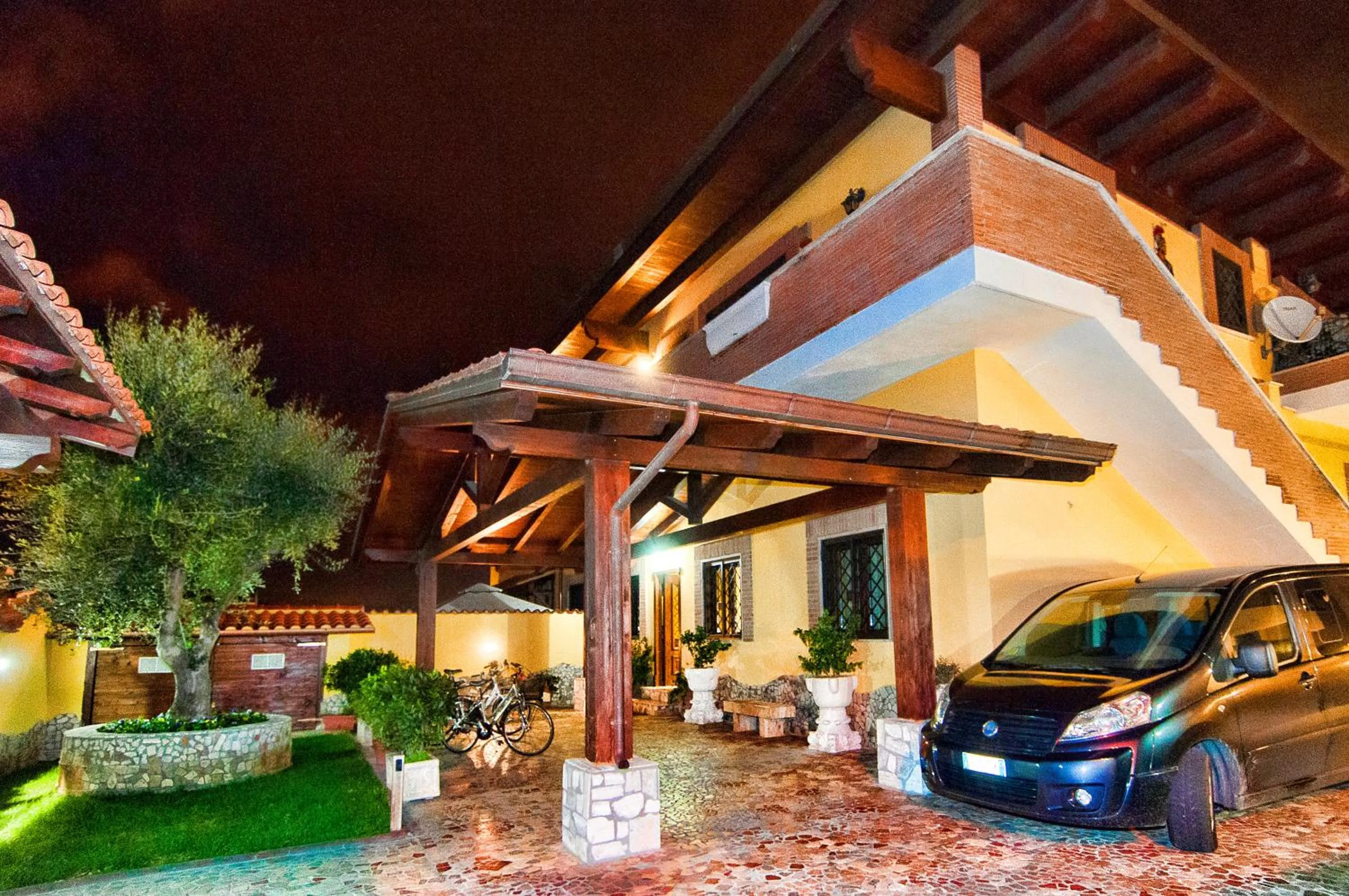 Facade/entrance in EneaHouse